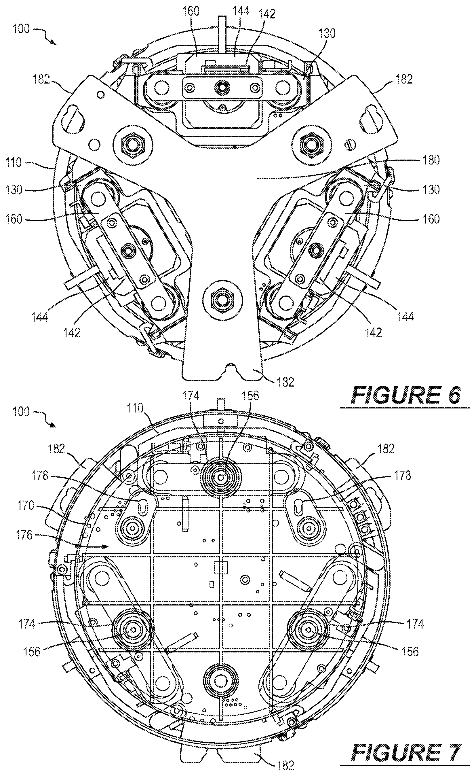 Patent US12129646 Figure 4 – Mechanical non-binary sway tile display