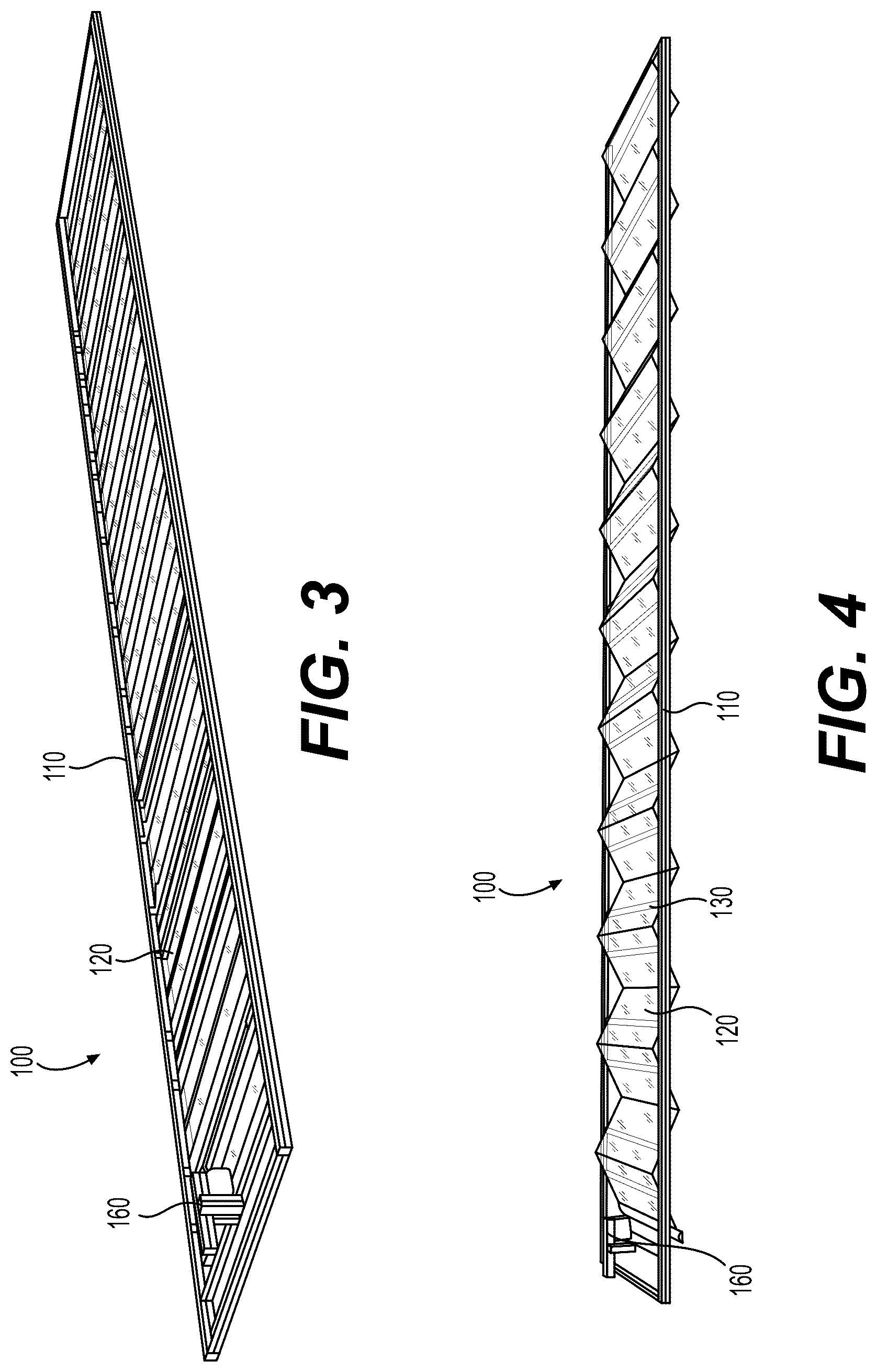 Patent US12129649 Figure 3 – Cascading roof with interdependent roof panel sections
