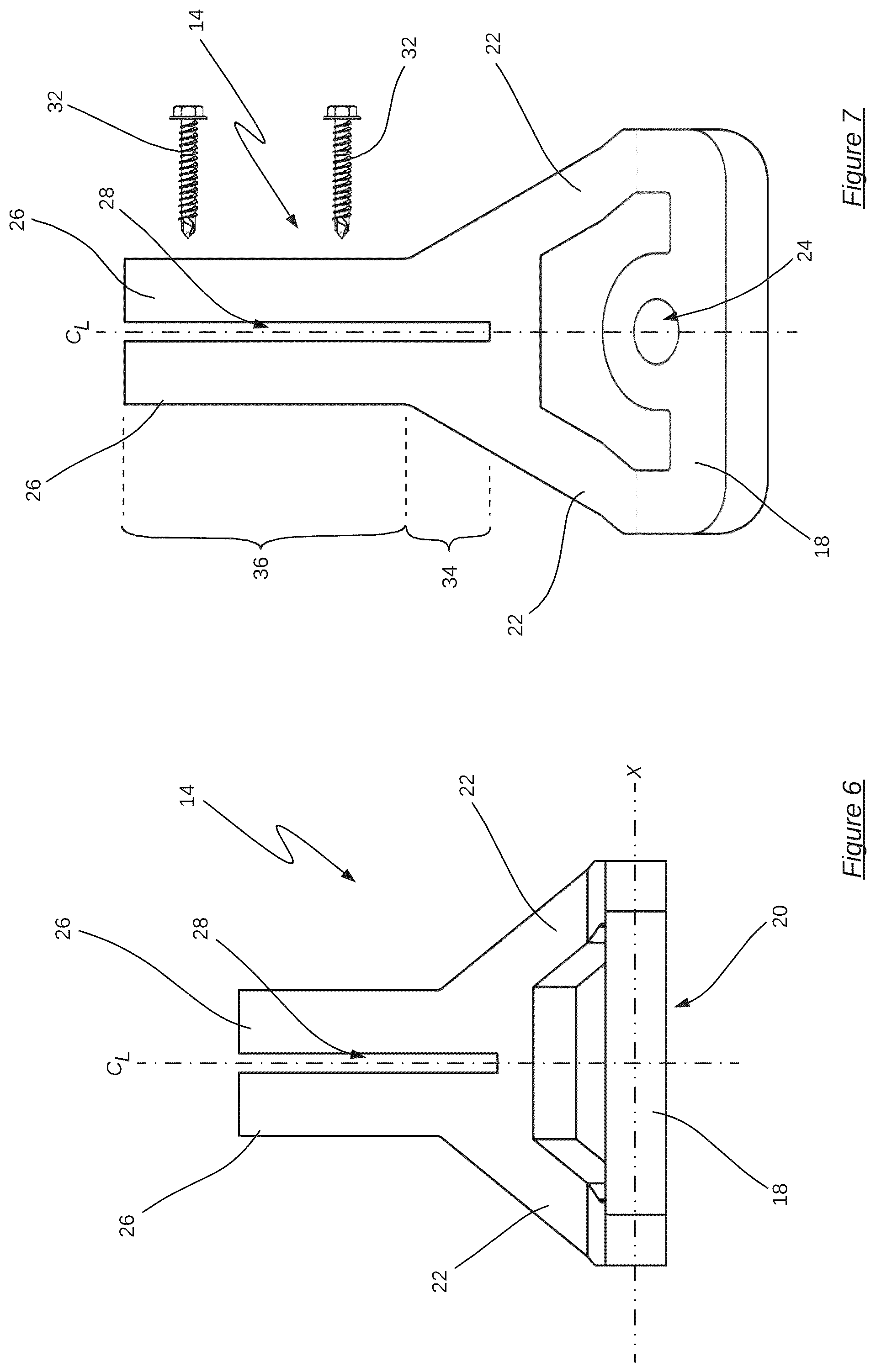 Patent US12129650 Figure 5 – Assembly for bracing suspended non-structural building components