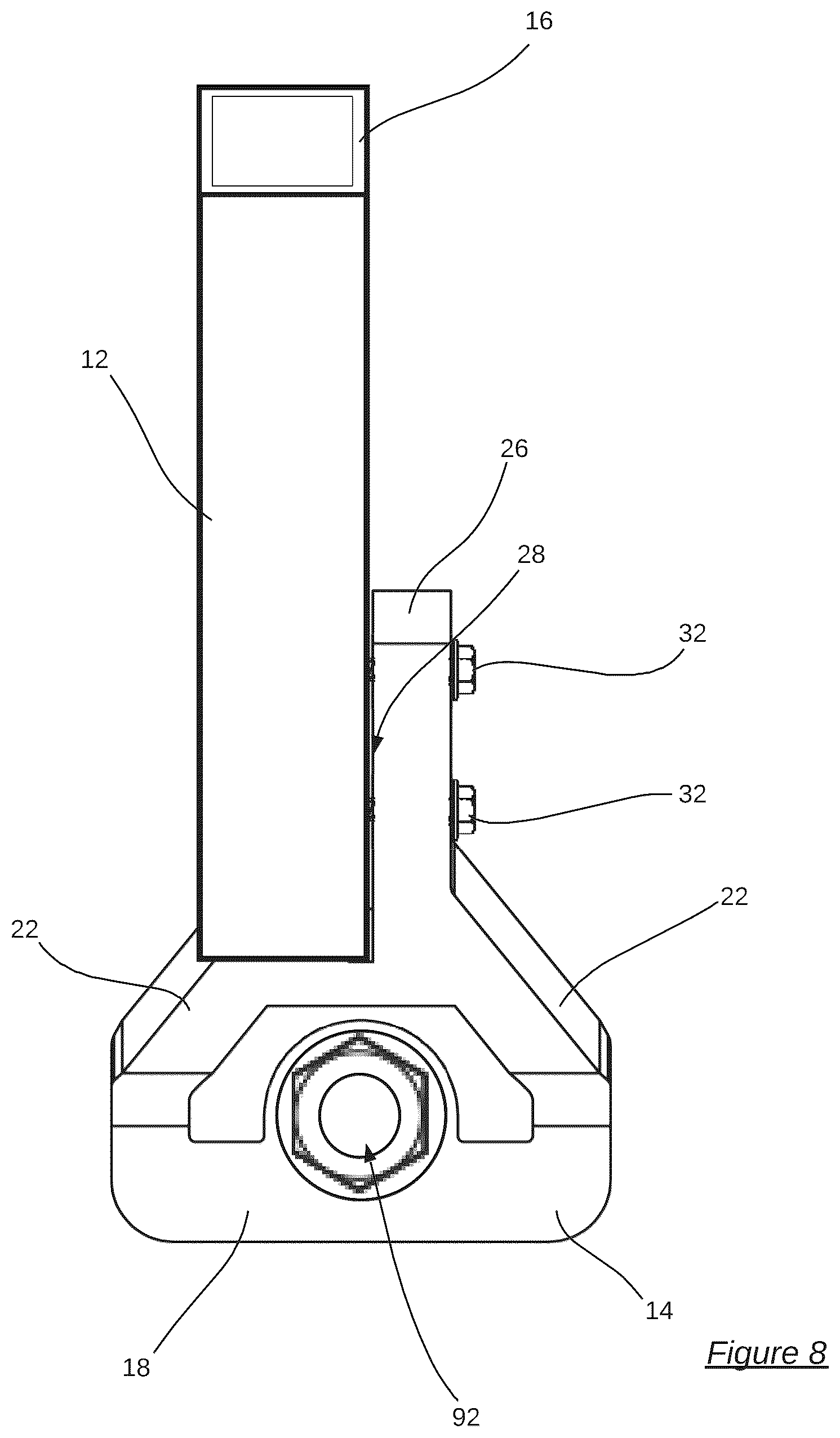 Patent US12129650 Figure 6 – Assembly for bracing suspended non-structural building components