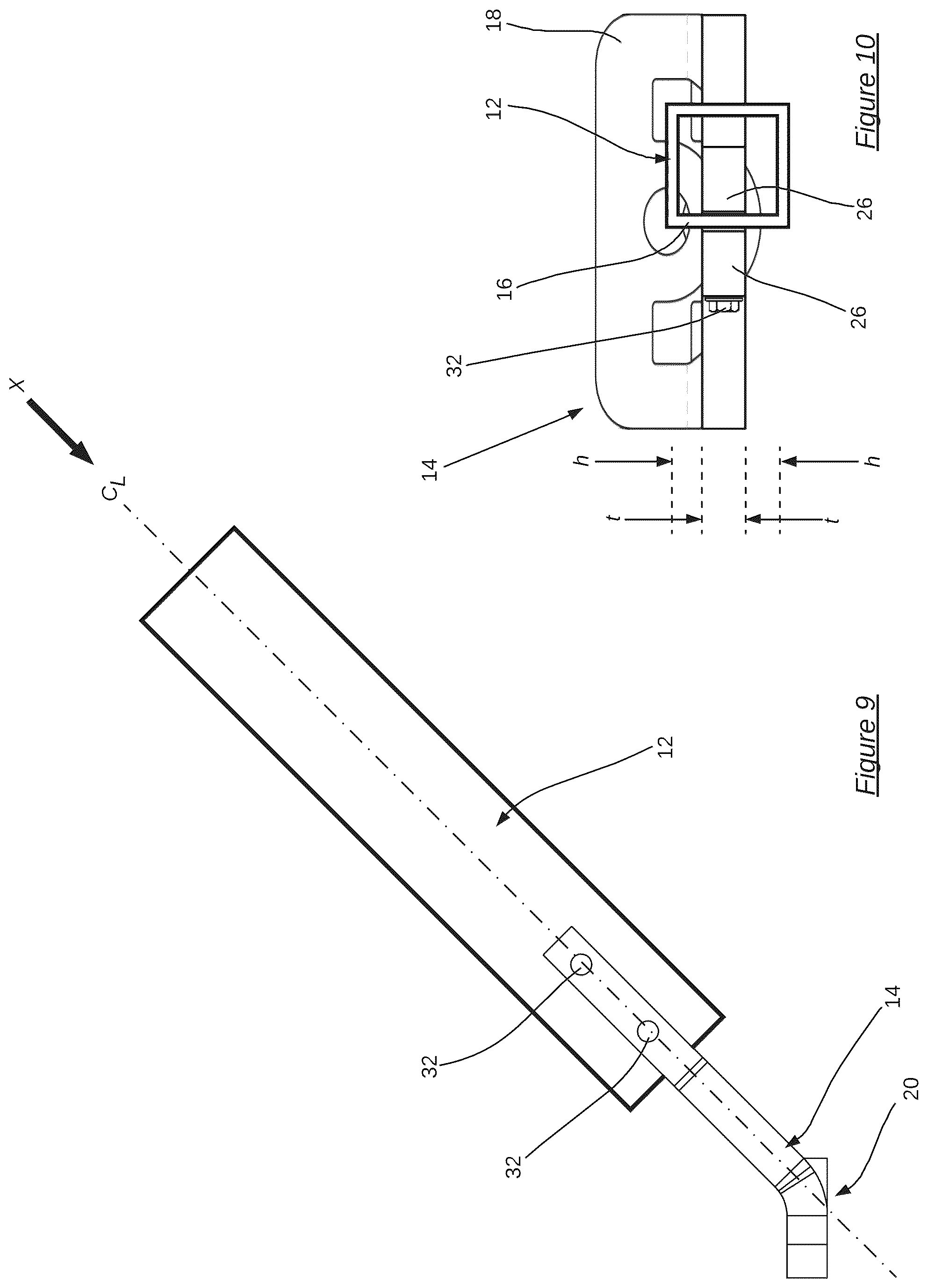 Patent US12129650 Figure 7 – Assembly for bracing suspended non-structural building components