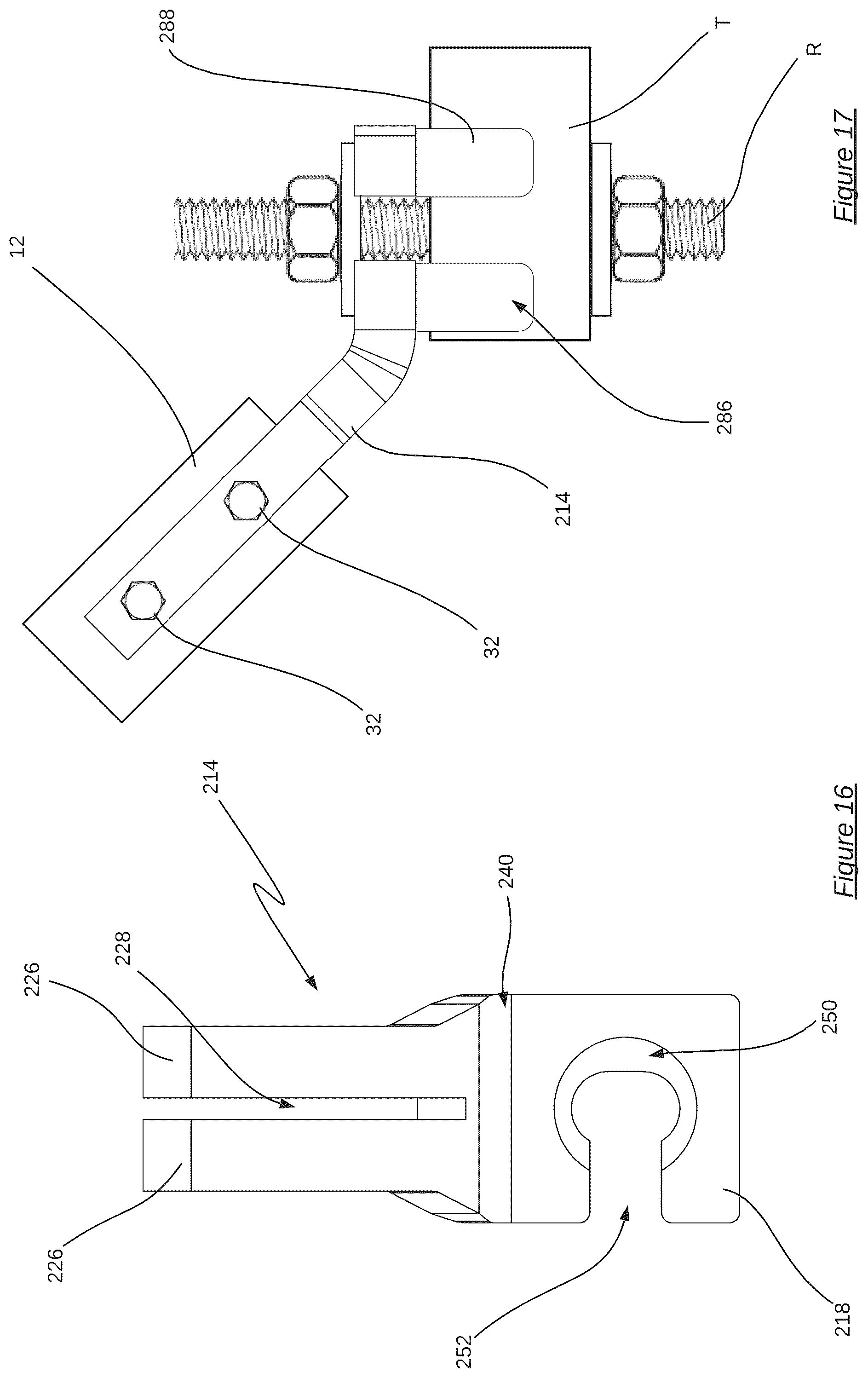 Patent US12129650 Figure 11 – Assembly for bracing suspended non-structural building components
