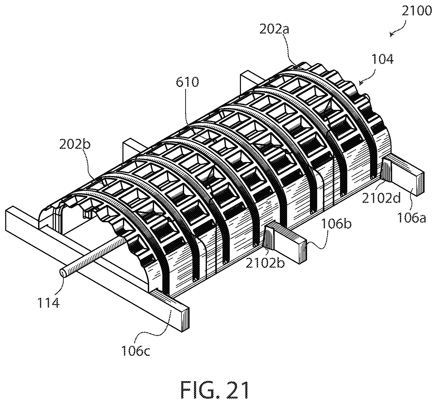 Patent US12129651 Figure 13 – Utility partition device and system(s)