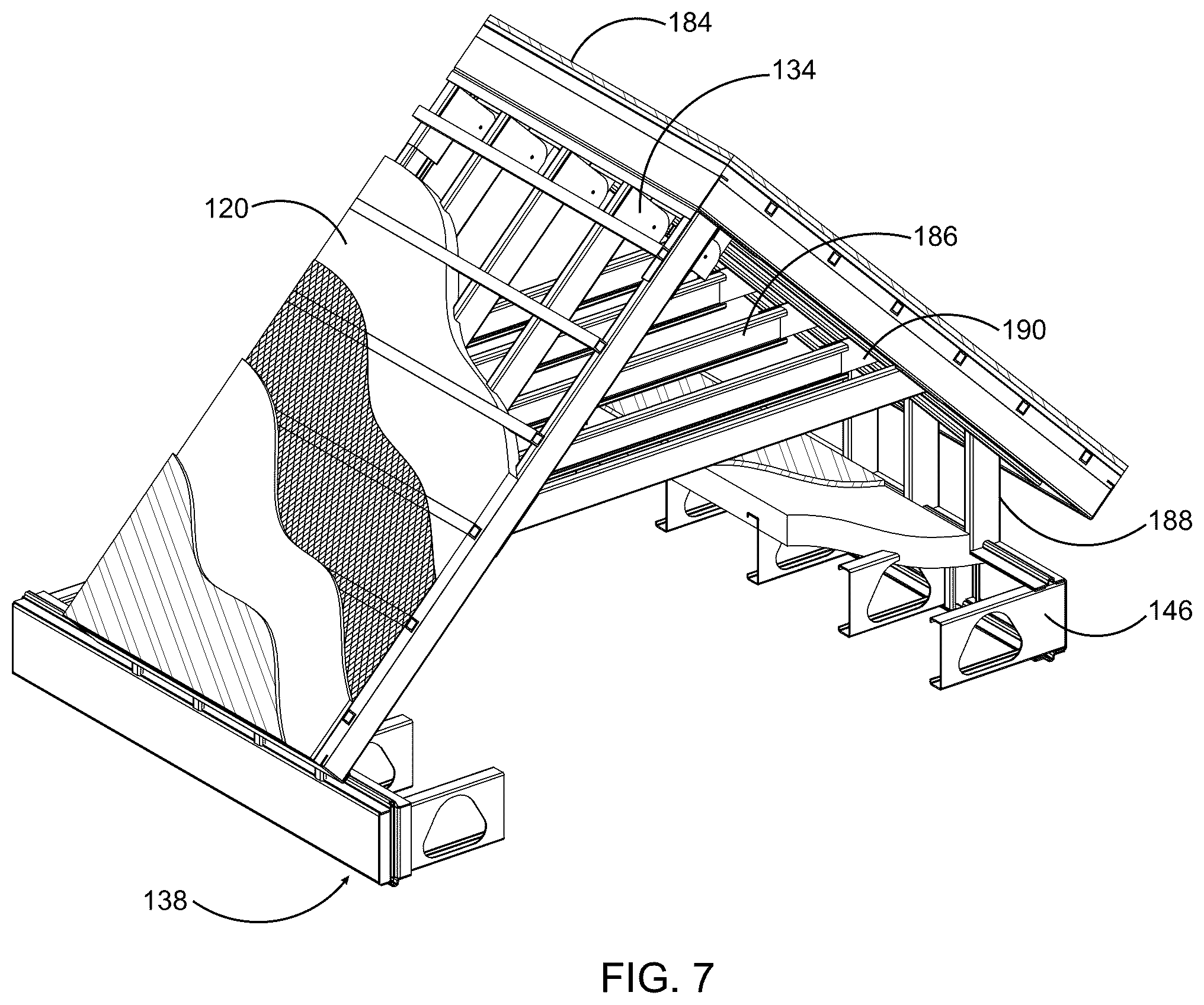 Patent US12129652 Figure 8 – Building system and method utilizing integrated insulation, method to construct wall panel
