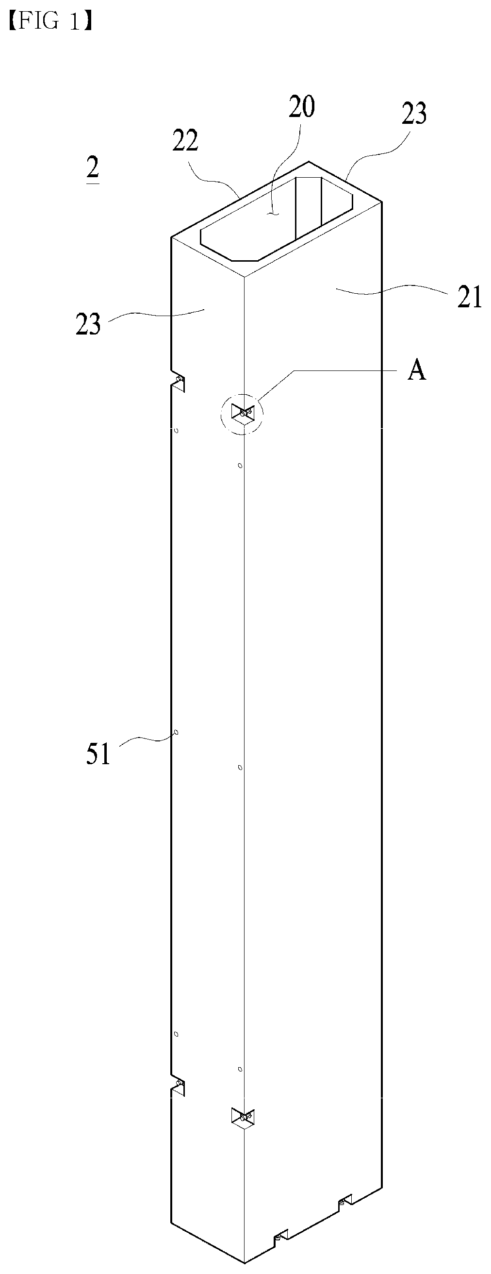 Patent US12129653 Figure 1 – Variable assembly PC member