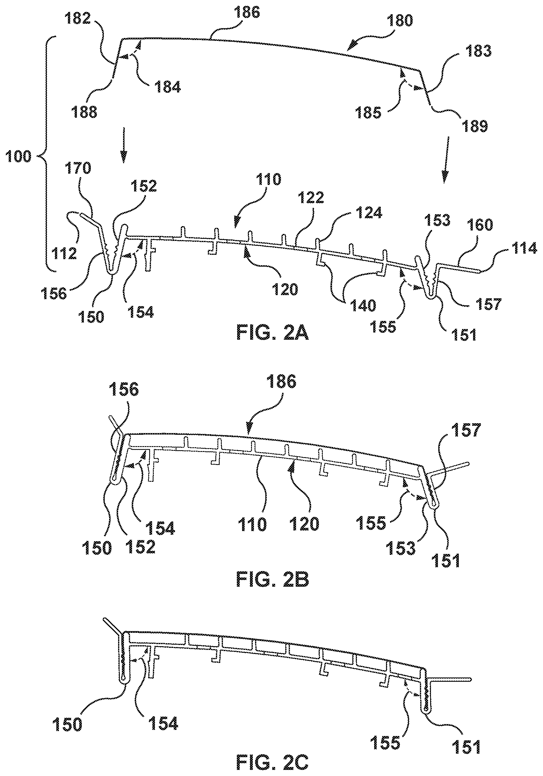 Patent US12129654 Figure 2 – Eavestrough debris guard