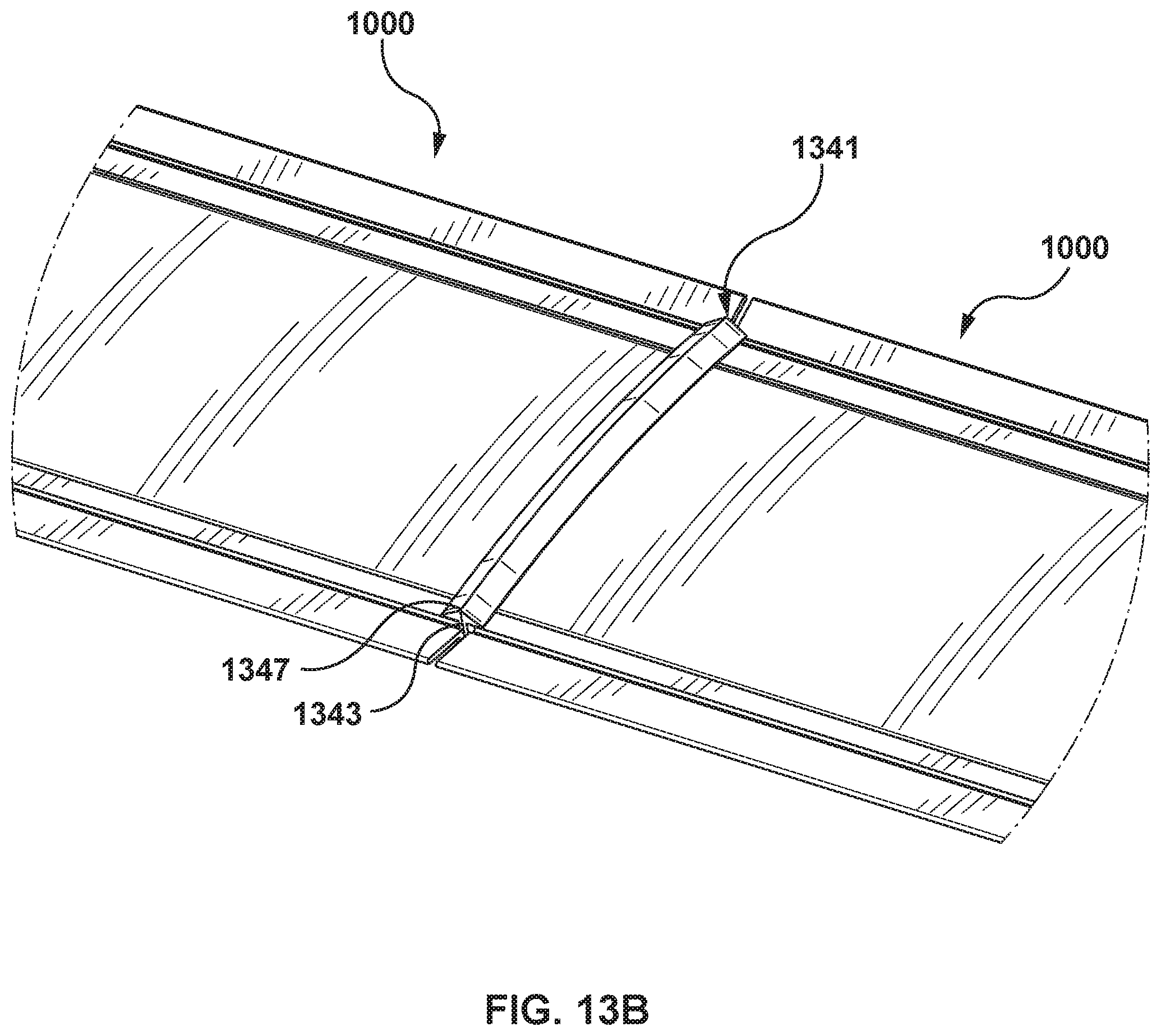 Patent US12129654 Figure 13 – Eavestrough debris guard