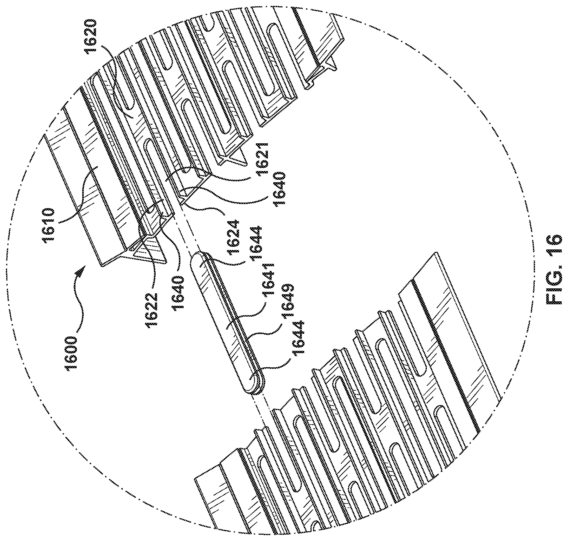 Patent US12129654 Figure 17 – Eavestrough debris guard