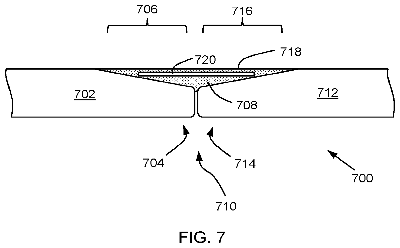 Patent US12129655 Figure 4 – Joint support including adhesive layer, system including joint support, and method of use