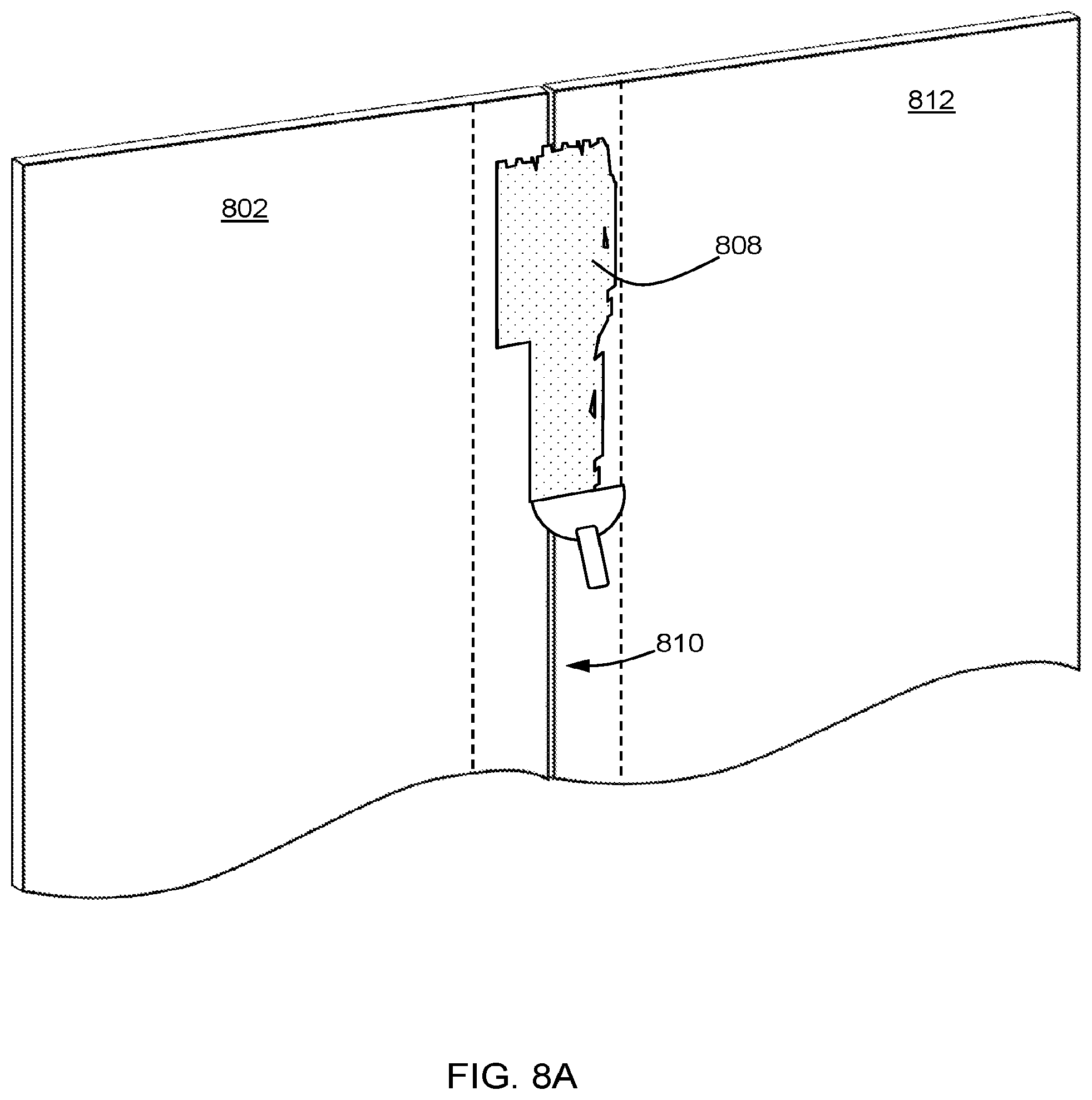 Patent US12129655 Figure 5 – Joint support including adhesive layer, system including joint support, and method of use
