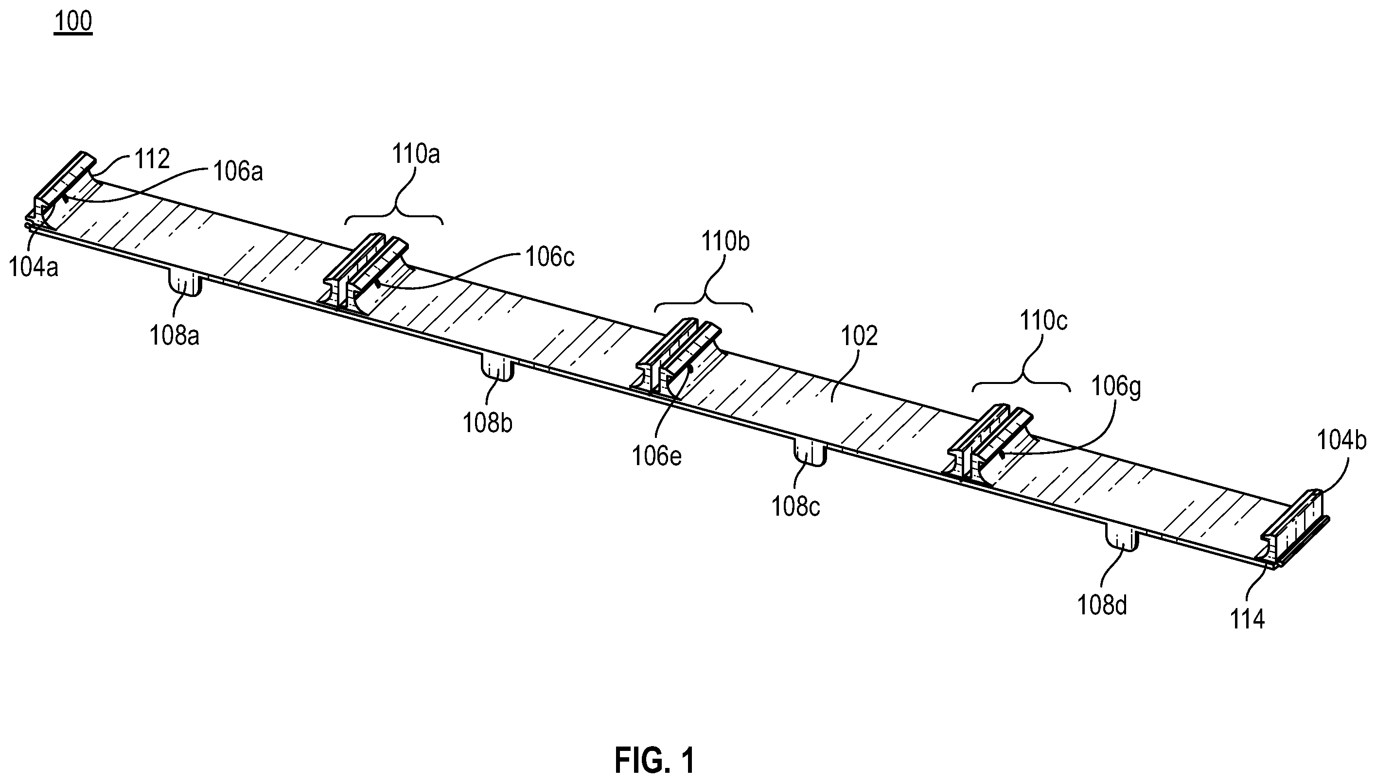 Patent US12129656 Figure 1 – Step clip fastening system and method
