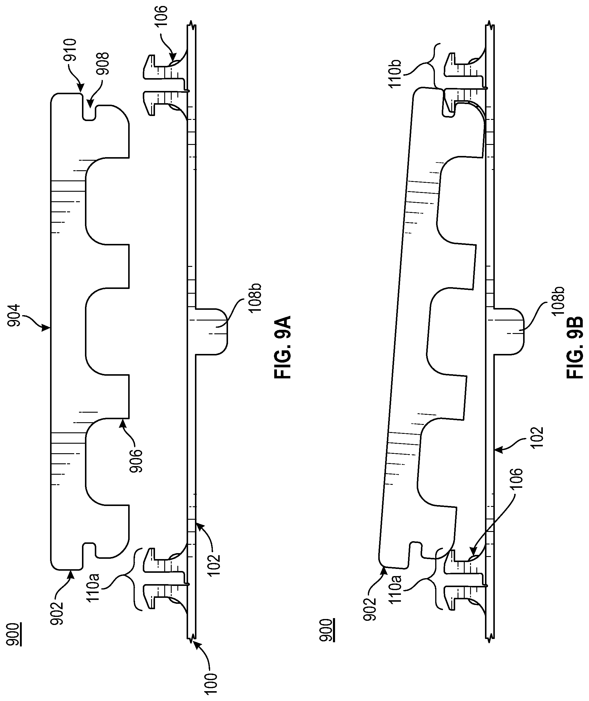Patent US12129656 Figure 9 – Step clip fastening system and method
