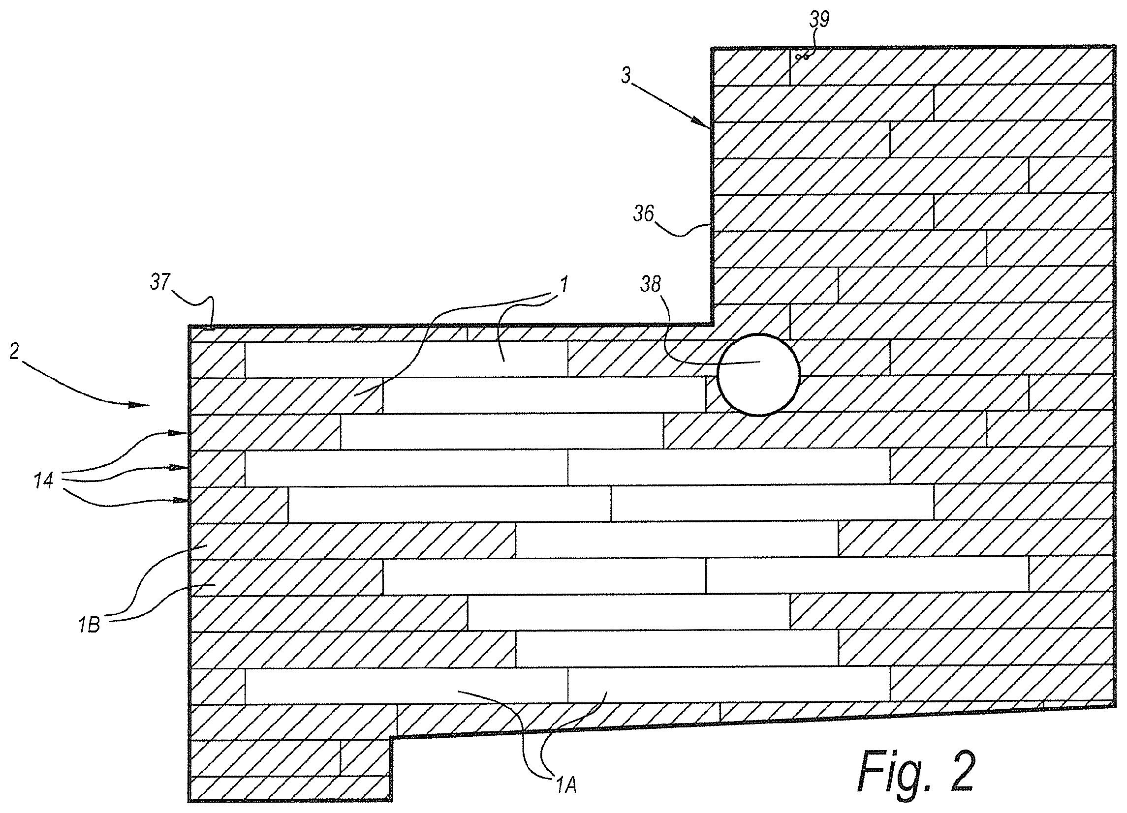 Patent US12129659 Figure 2 – Set of floor panels and method for composing thereof