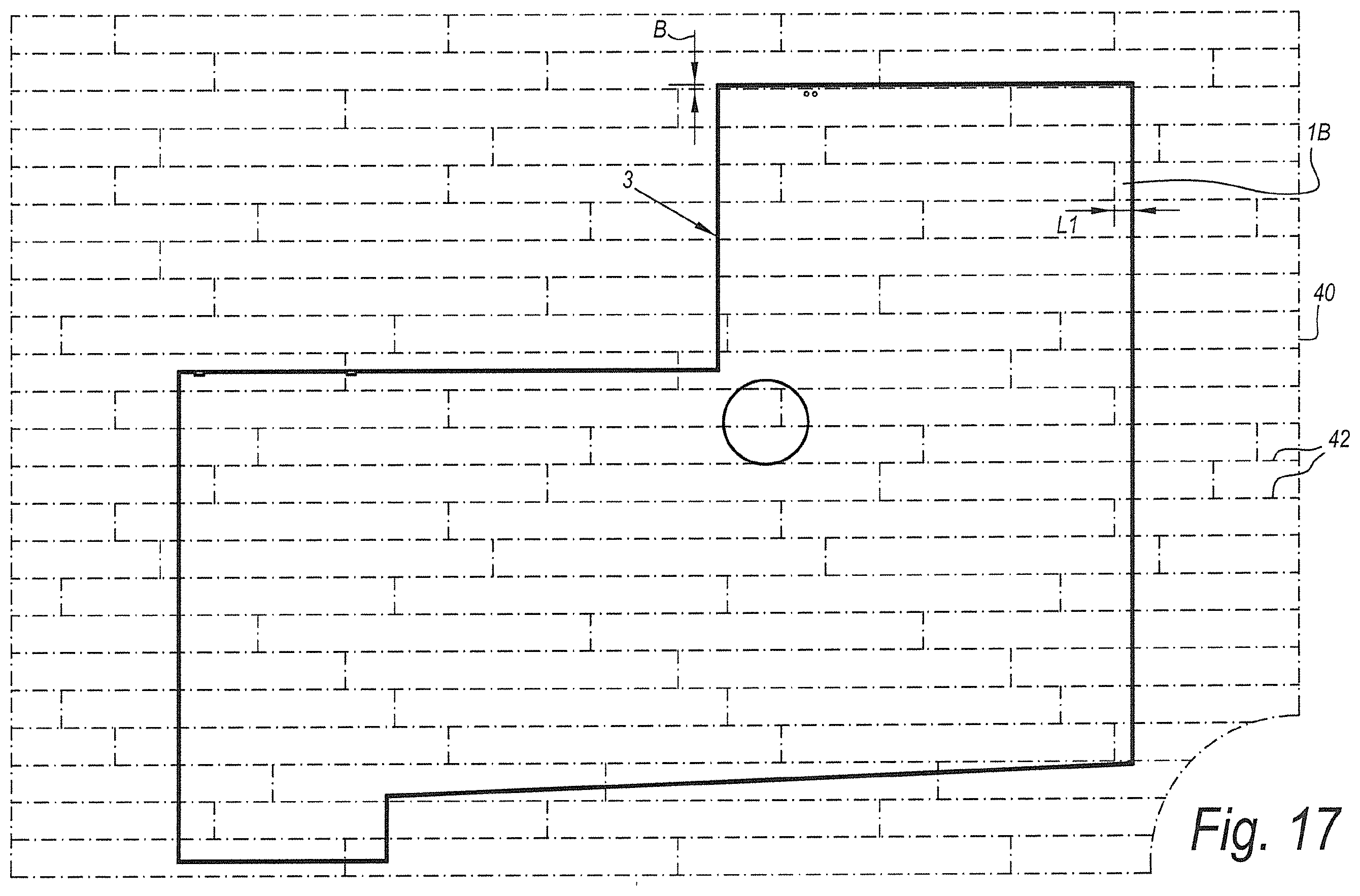 Patent US12129659 Figure 8 – Set of floor panels and method for composing thereof