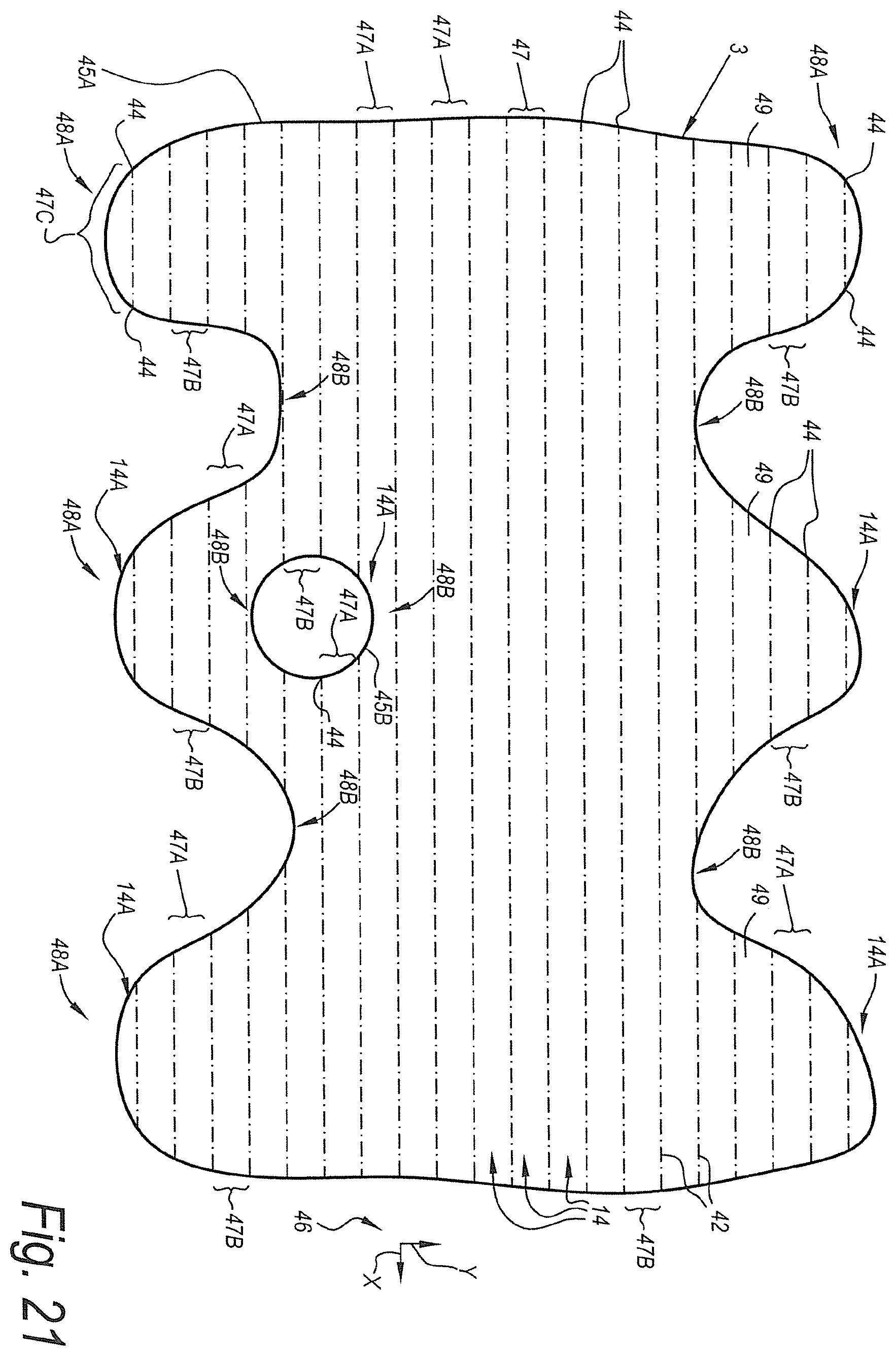 Patent US12129659 Figure 12 – Set of floor panels and method for composing thereof