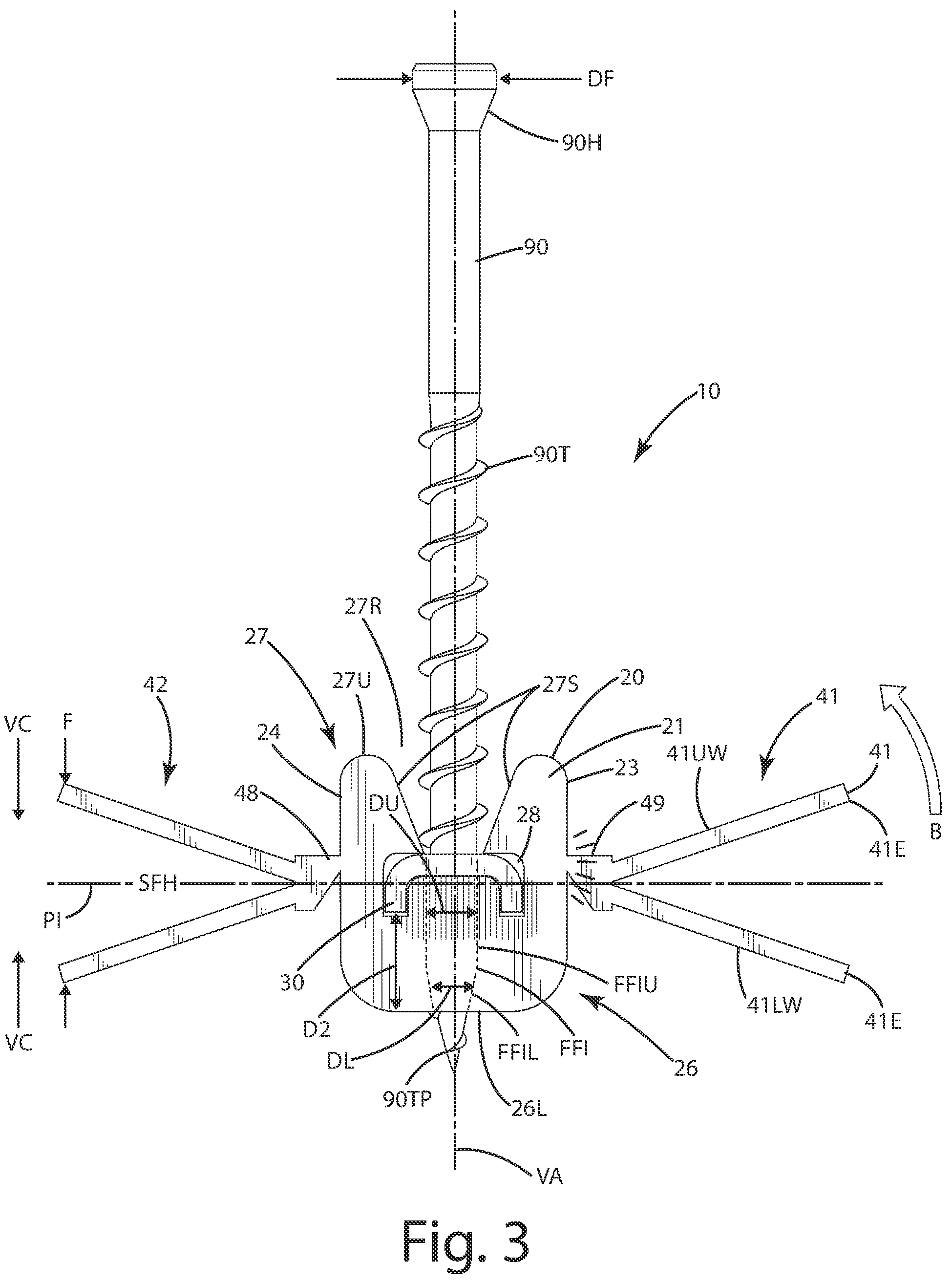 Patent US12129663 Figure 3 – Hidden fastener unit and related method of use