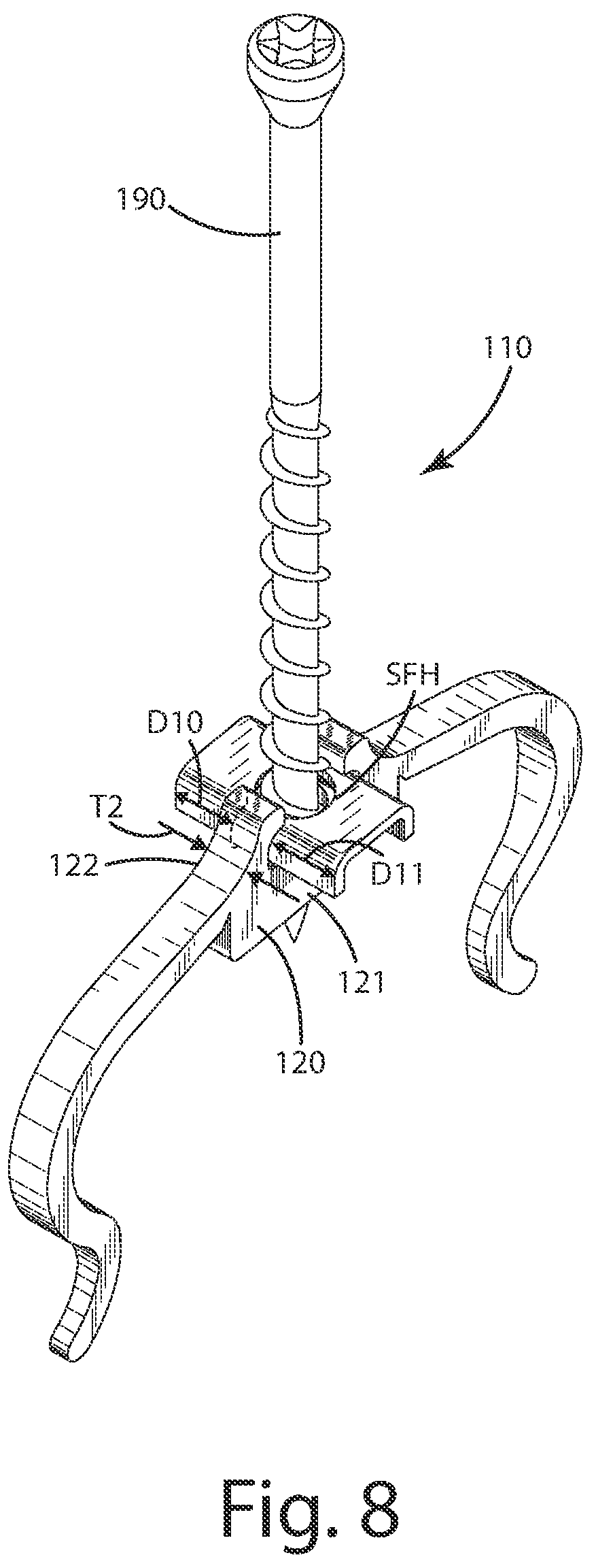 Patent US12129663 Figure 8 – Hidden fastener unit and related method of use