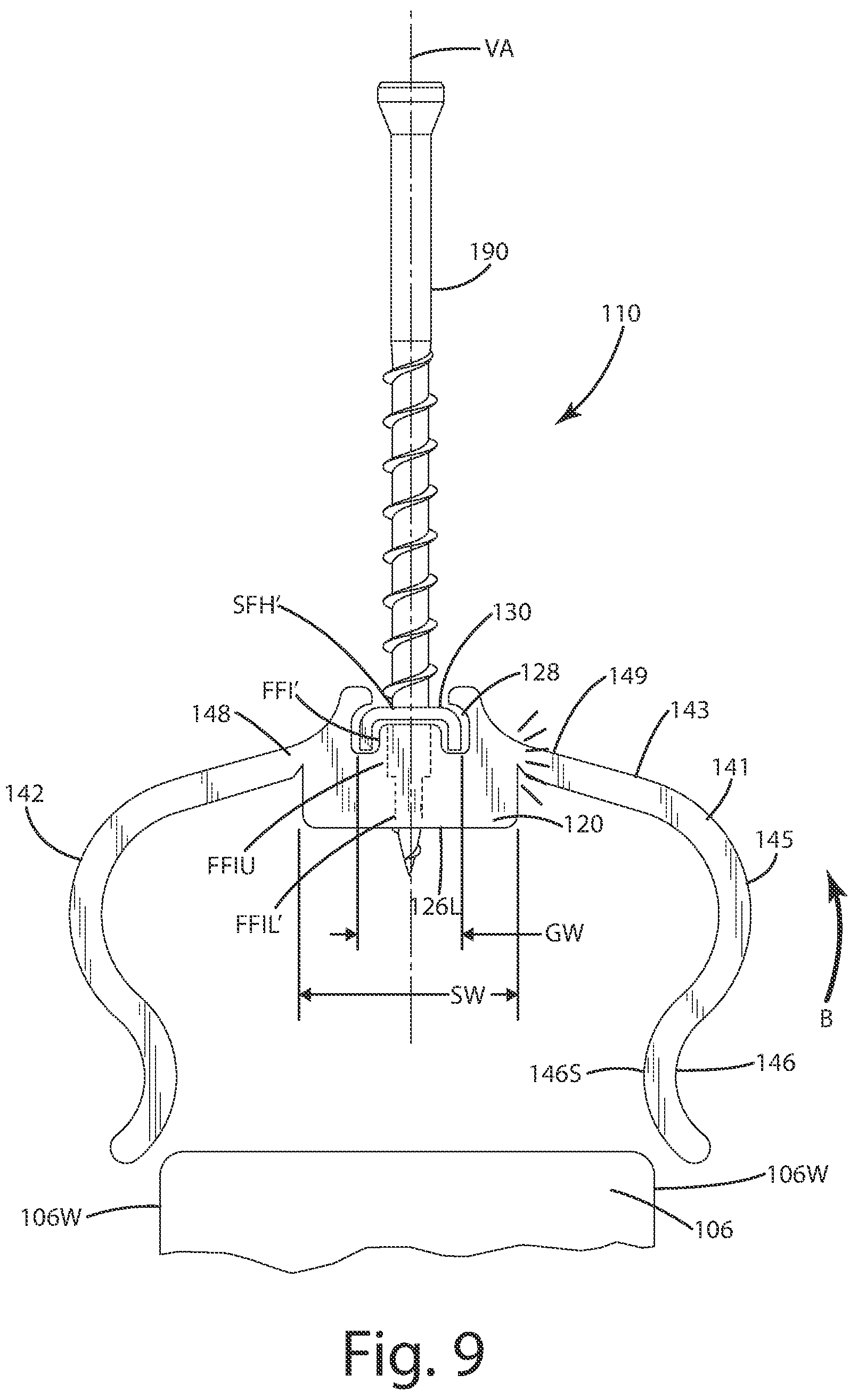 Patent US12129663 Figure 9 – Hidden fastener unit and related method of use