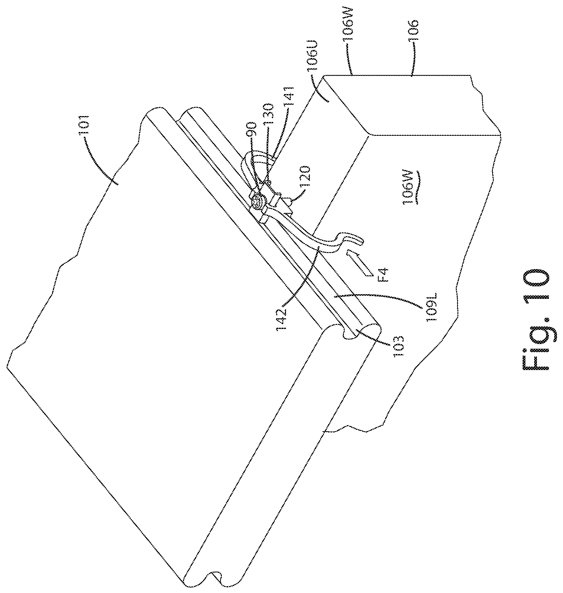 Patent US12129663 Figure 10 – Hidden fastener unit and related method of use