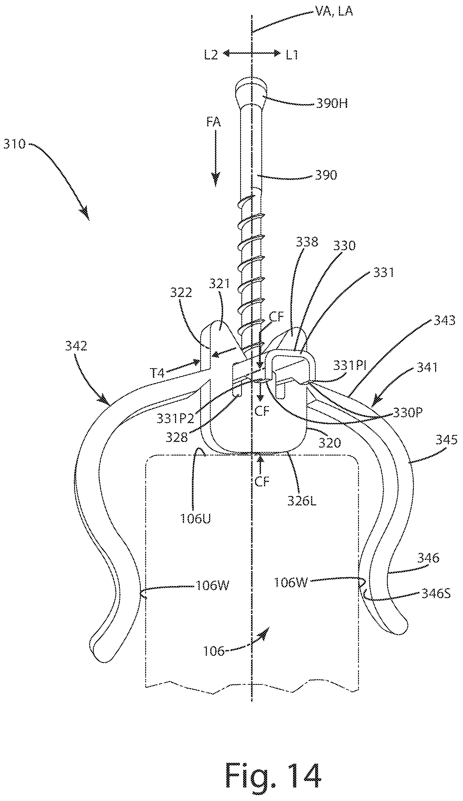 Patent US12129663 Figure 14 – Hidden fastener unit and related method of use