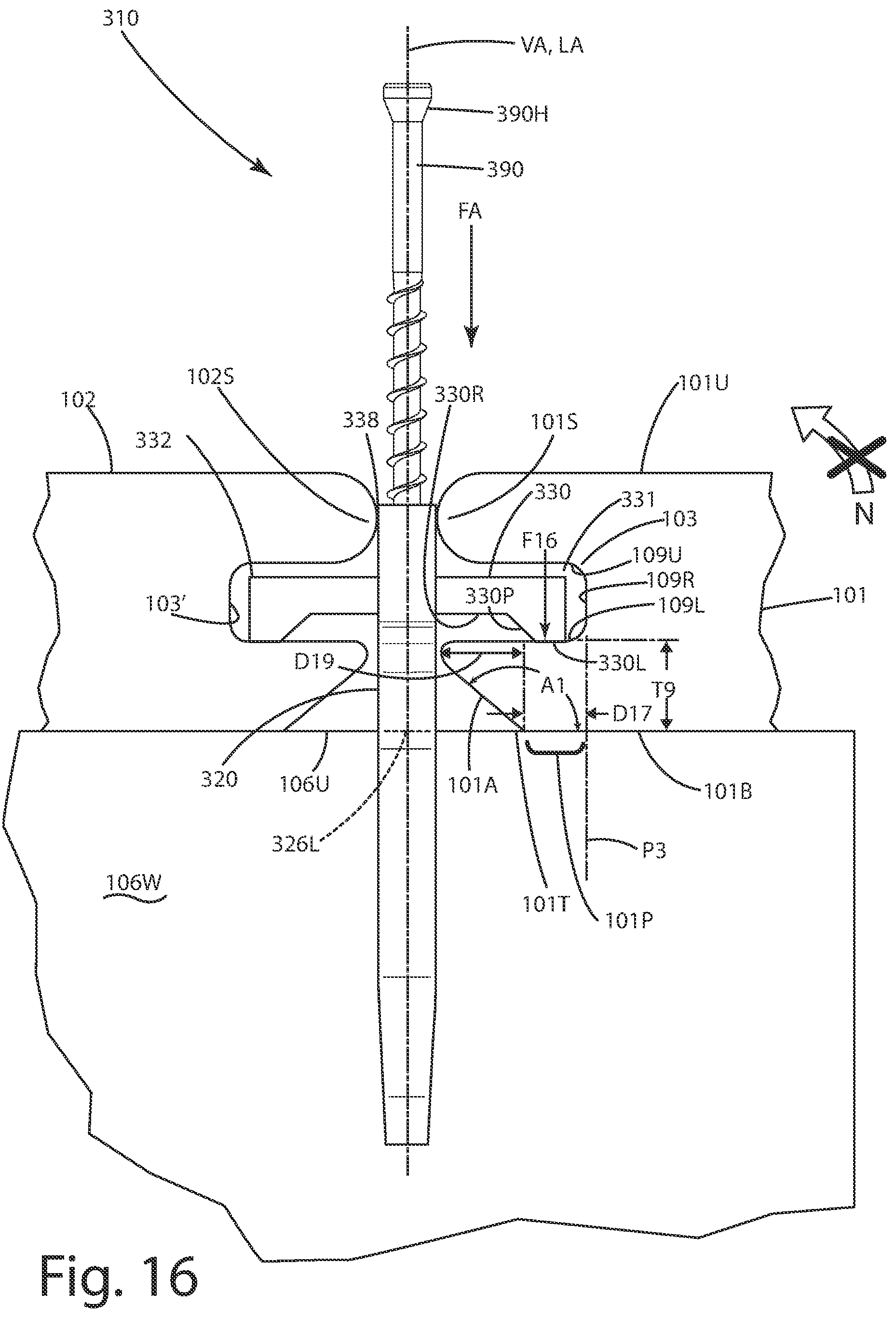 Patent US12129663 Figure 16 – Hidden fastener unit and related method of use