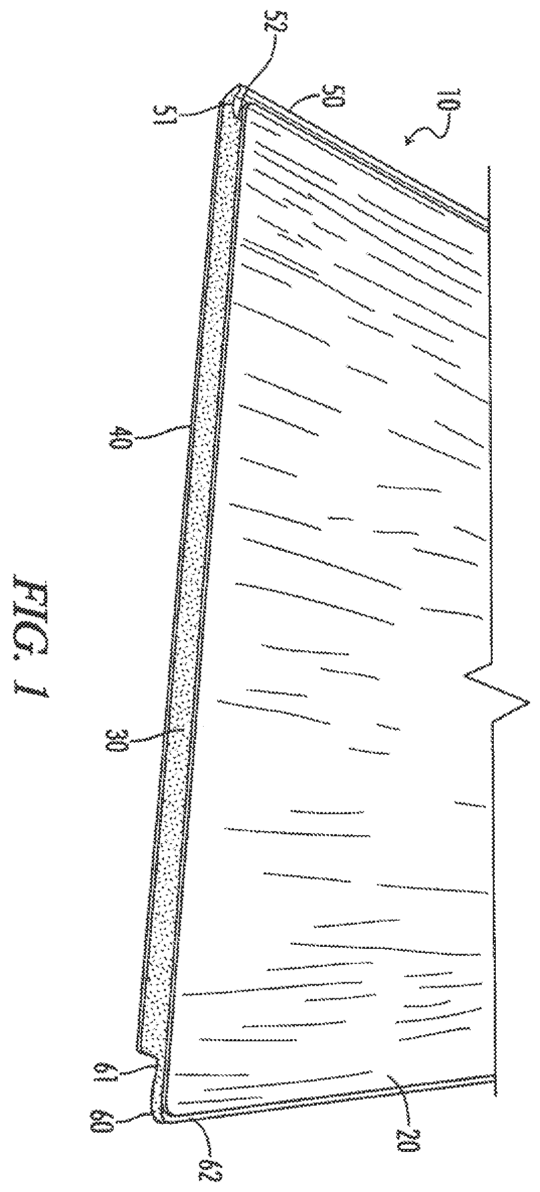 Patent US12129665 Figure 1 – Engineered waterproof plastic composite flooring and wall covering planks