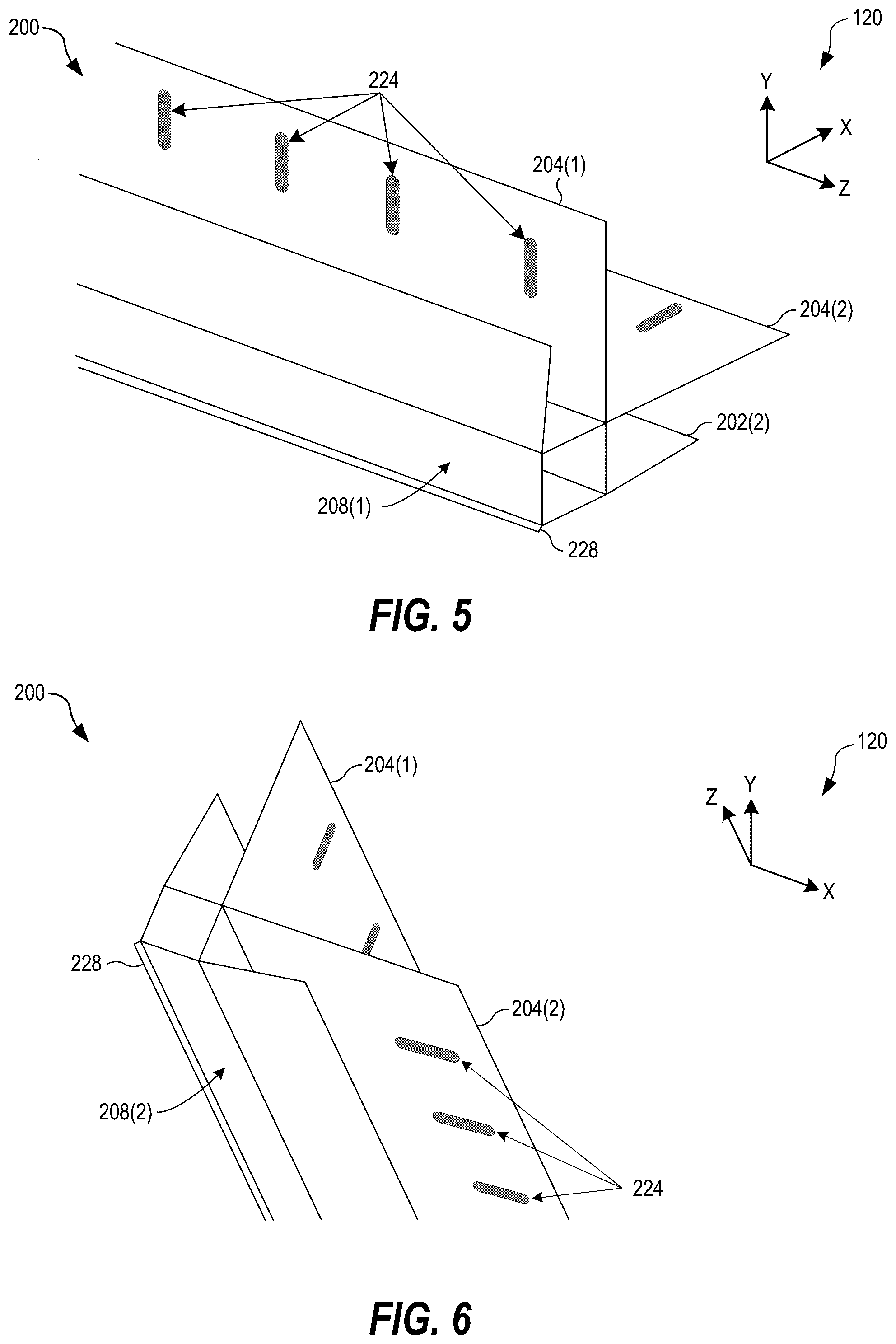 Patent US12129667 Figure 5 – Wallboard-fastening device for securing wallboards in an outside-corner configuration
