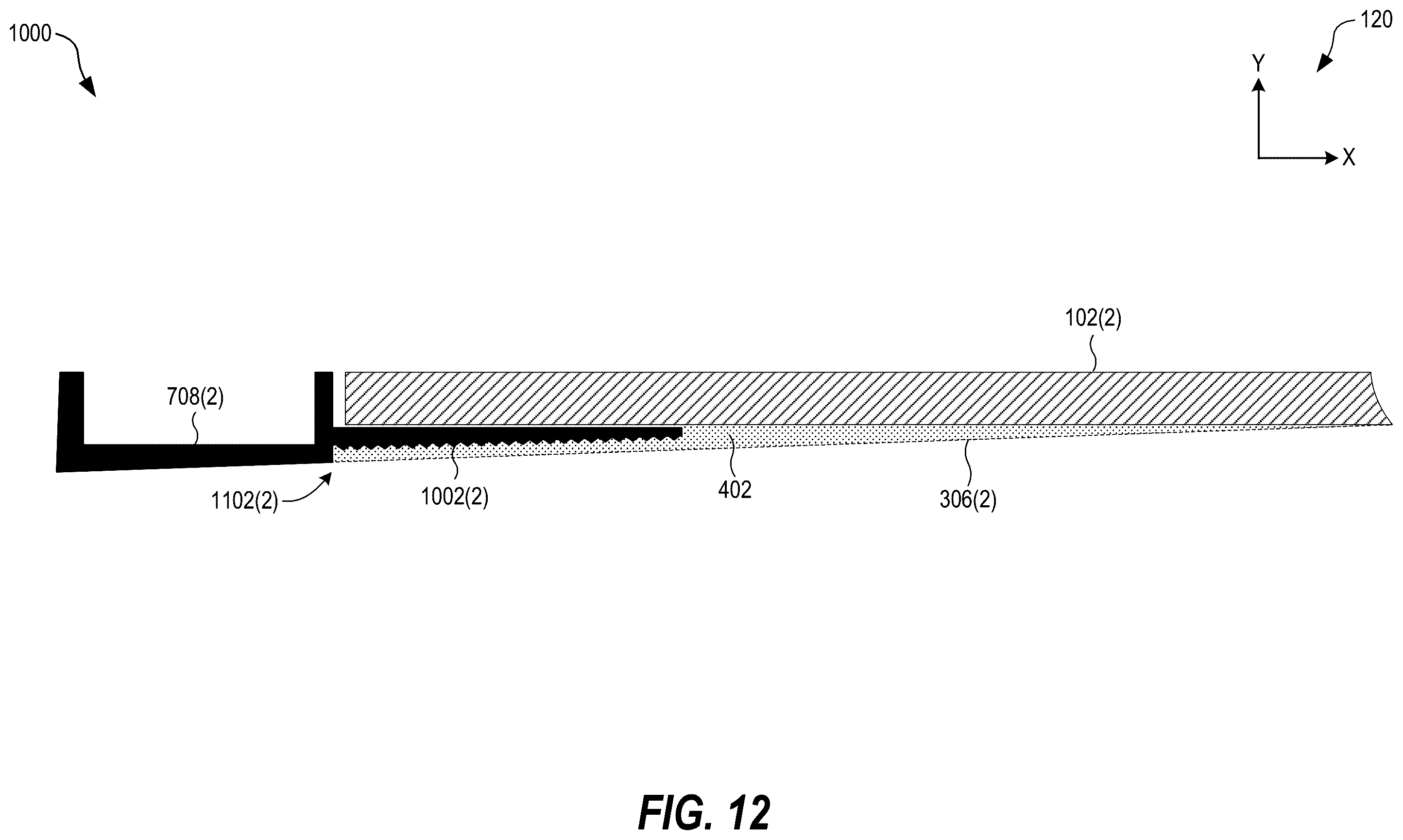Patent US12129667 Figure 11 – Wallboard-fastening device for securing wallboards in an outside-corner configuration