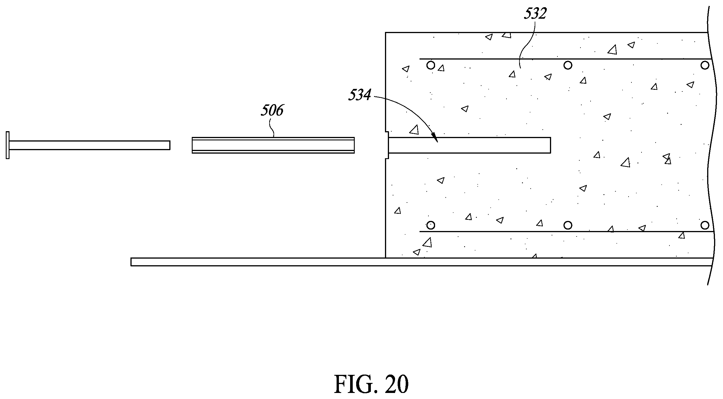 Patent US12129672 Figure 14 – Device and method for forming voids in concrete