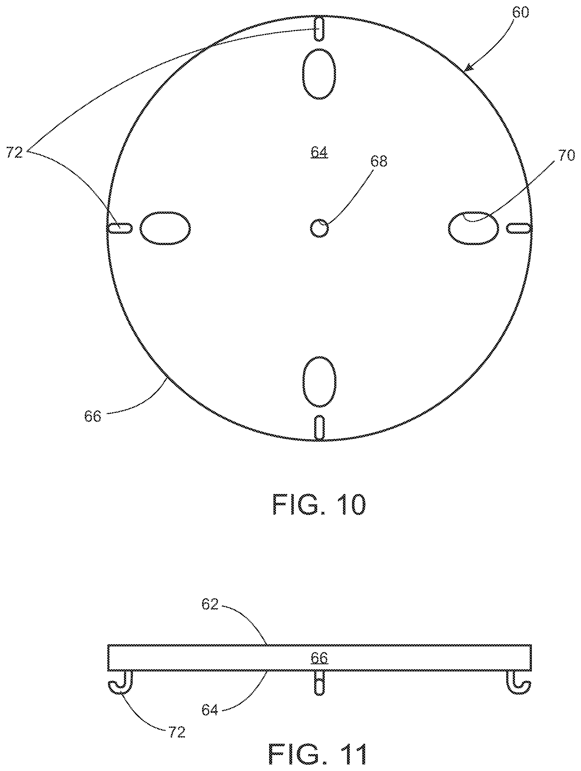 Patent US12129675 Figure 7 – Umbrella anchoring, stabilizing, and accessory holding assembly