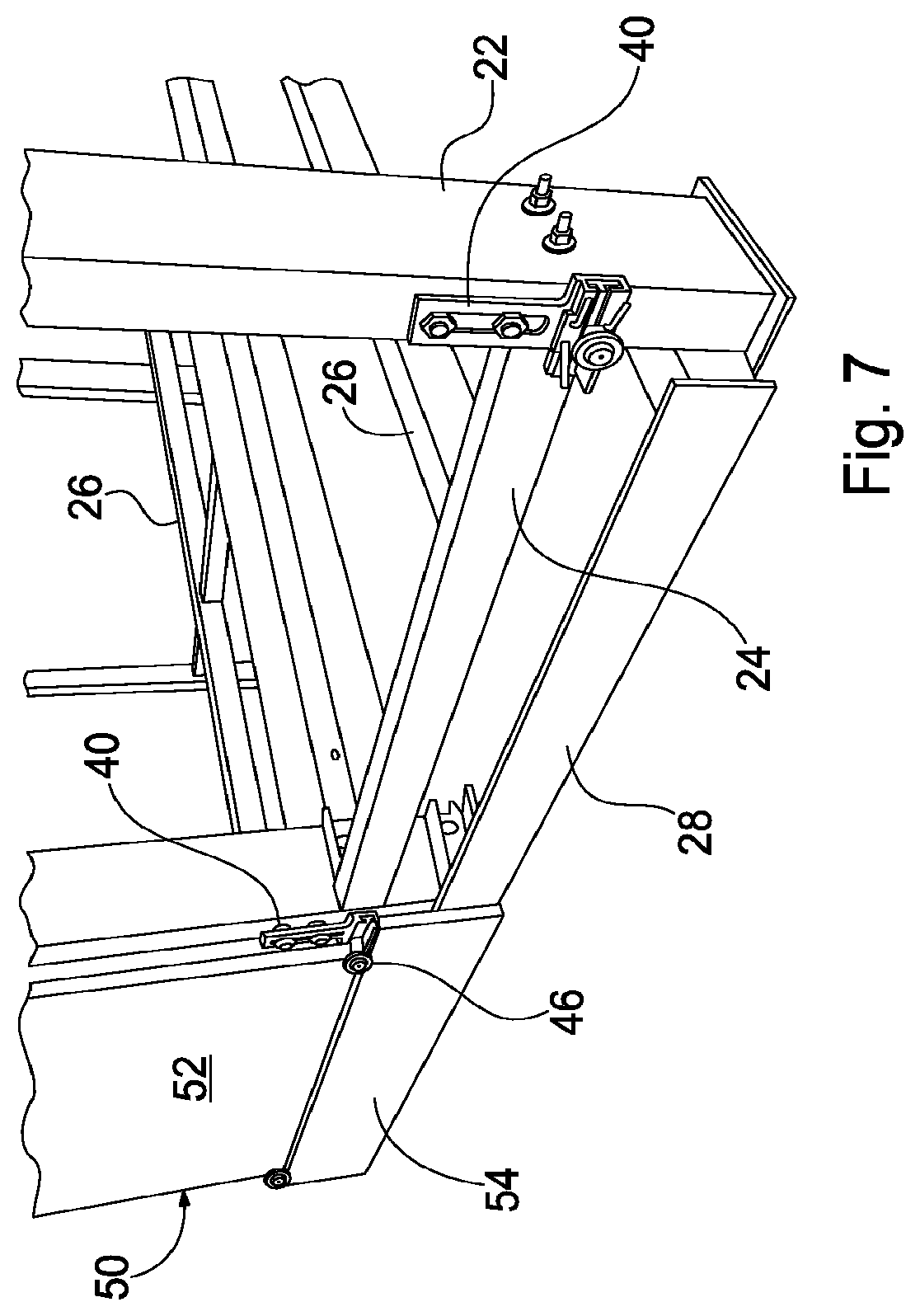 Patent US12129677 Figure 6 – Modular crypt and modular crypt system with niche side wall
