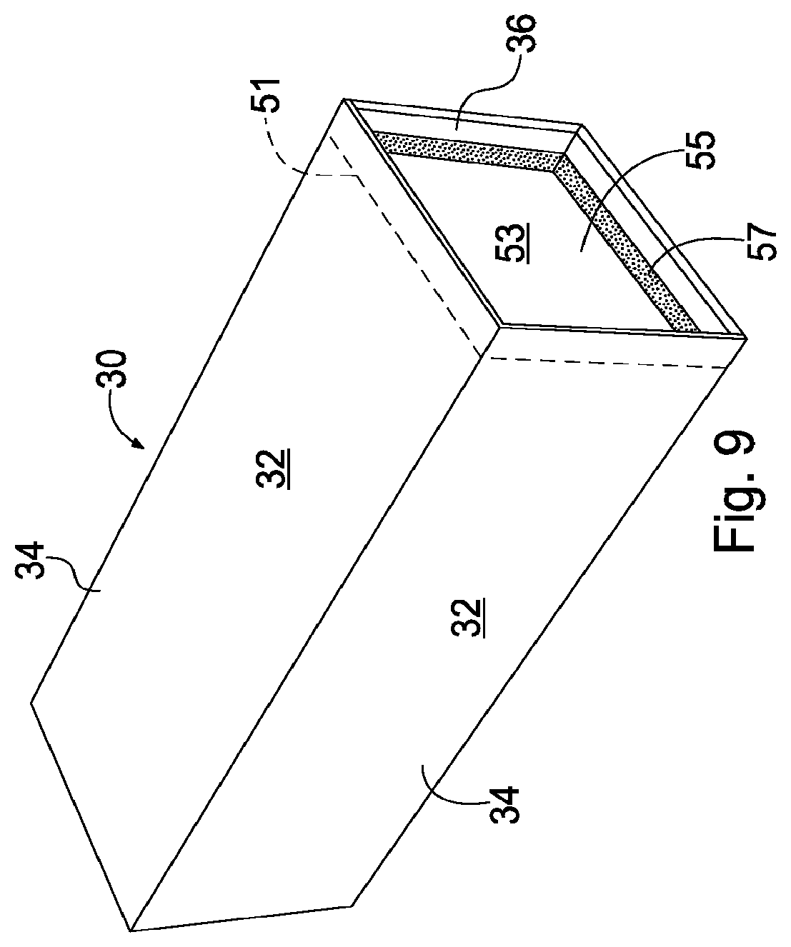 Patent US12129677 Figure 8 – Modular crypt and modular crypt system with niche side wall