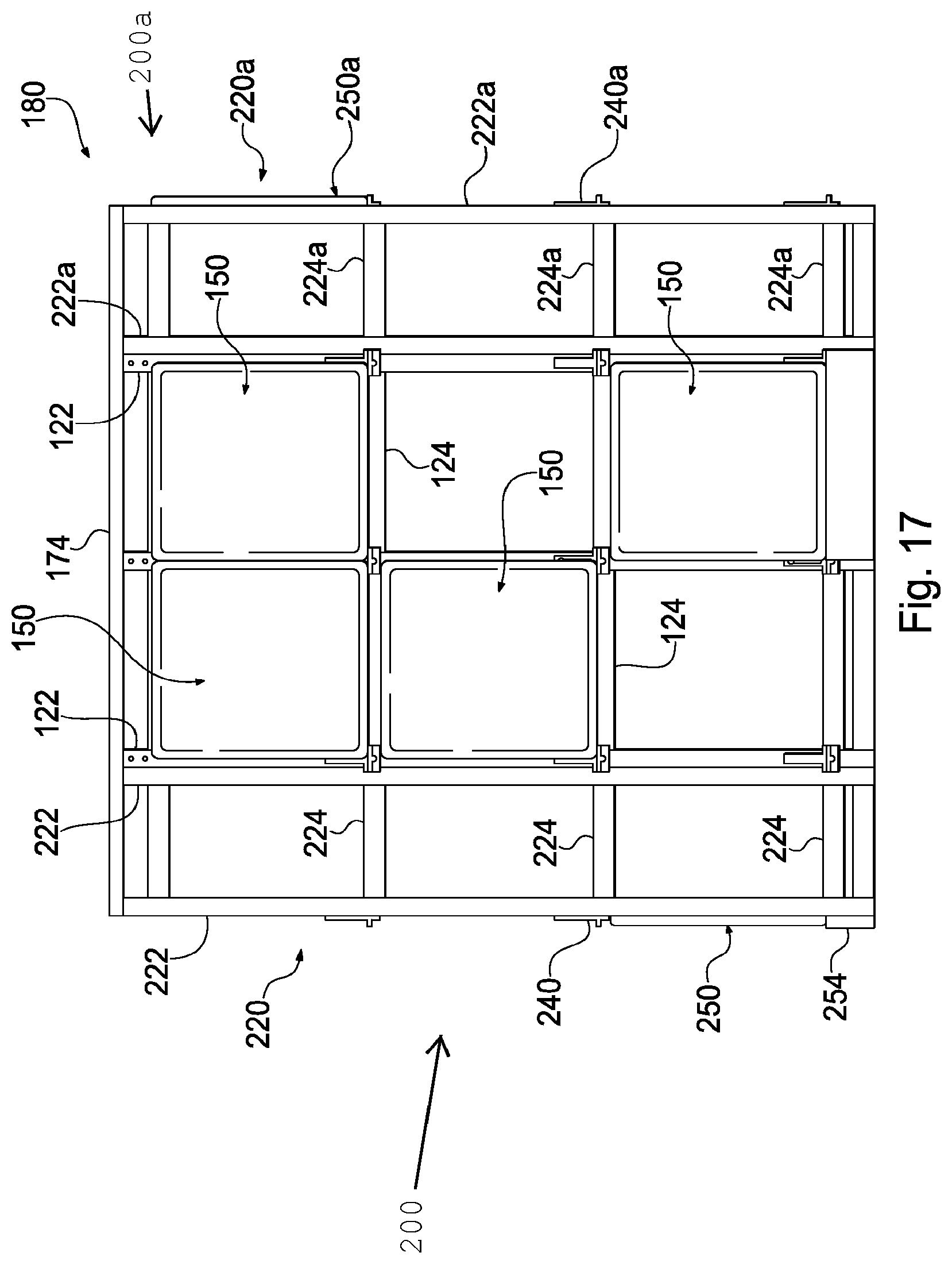 Patent US12129677 Figure 16 – Modular crypt and modular crypt system with niche side wall