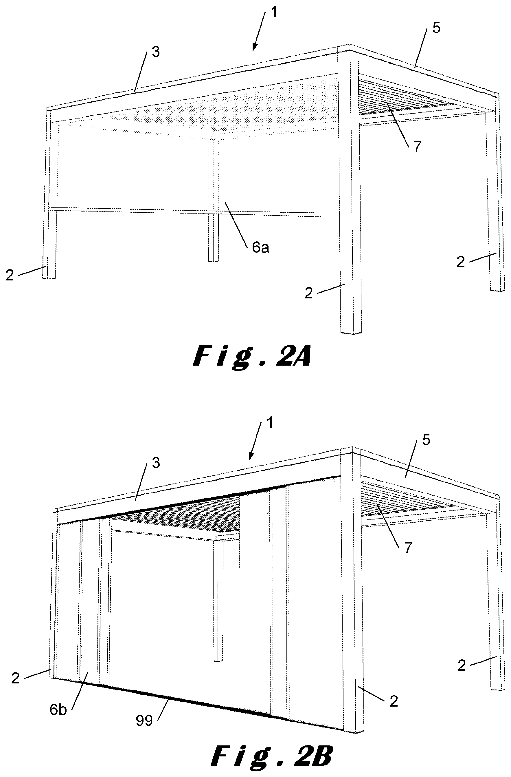 Patent US12129678 Figure 2 – Terrace canopy