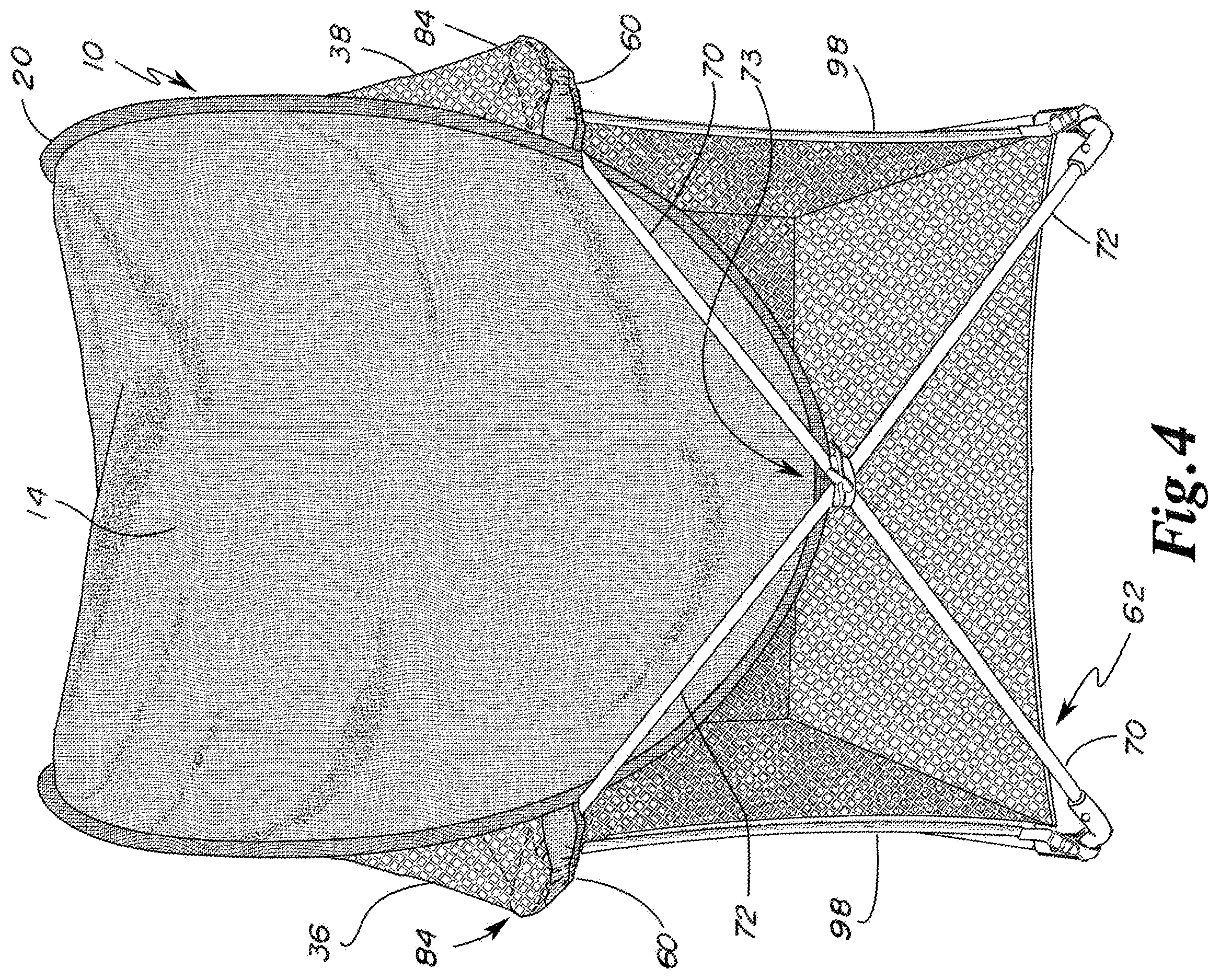 Patent US12129679 Figure 4 – Playyard canopy