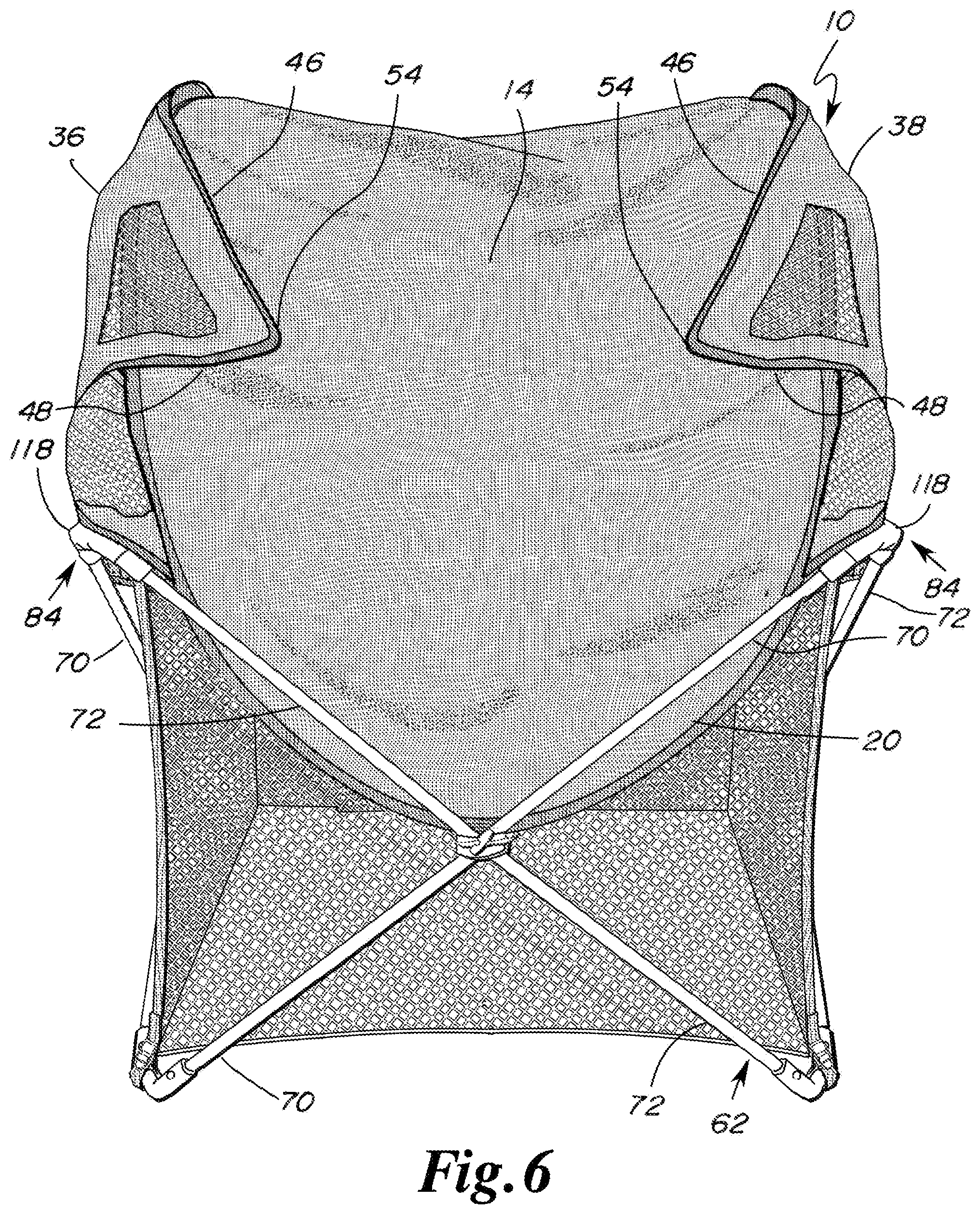 Patent US12129679 Figure 6 – Playyard canopy