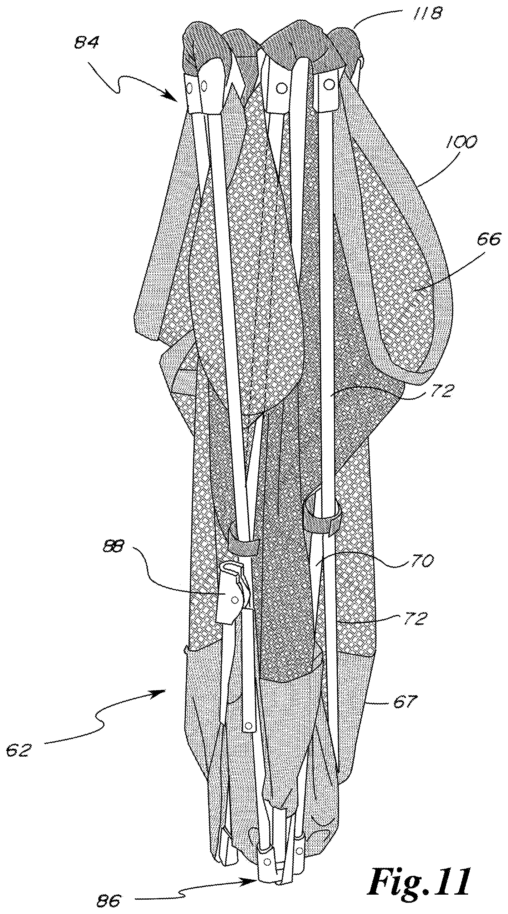 Patent US12129679 Figure 11 – Playyard canopy