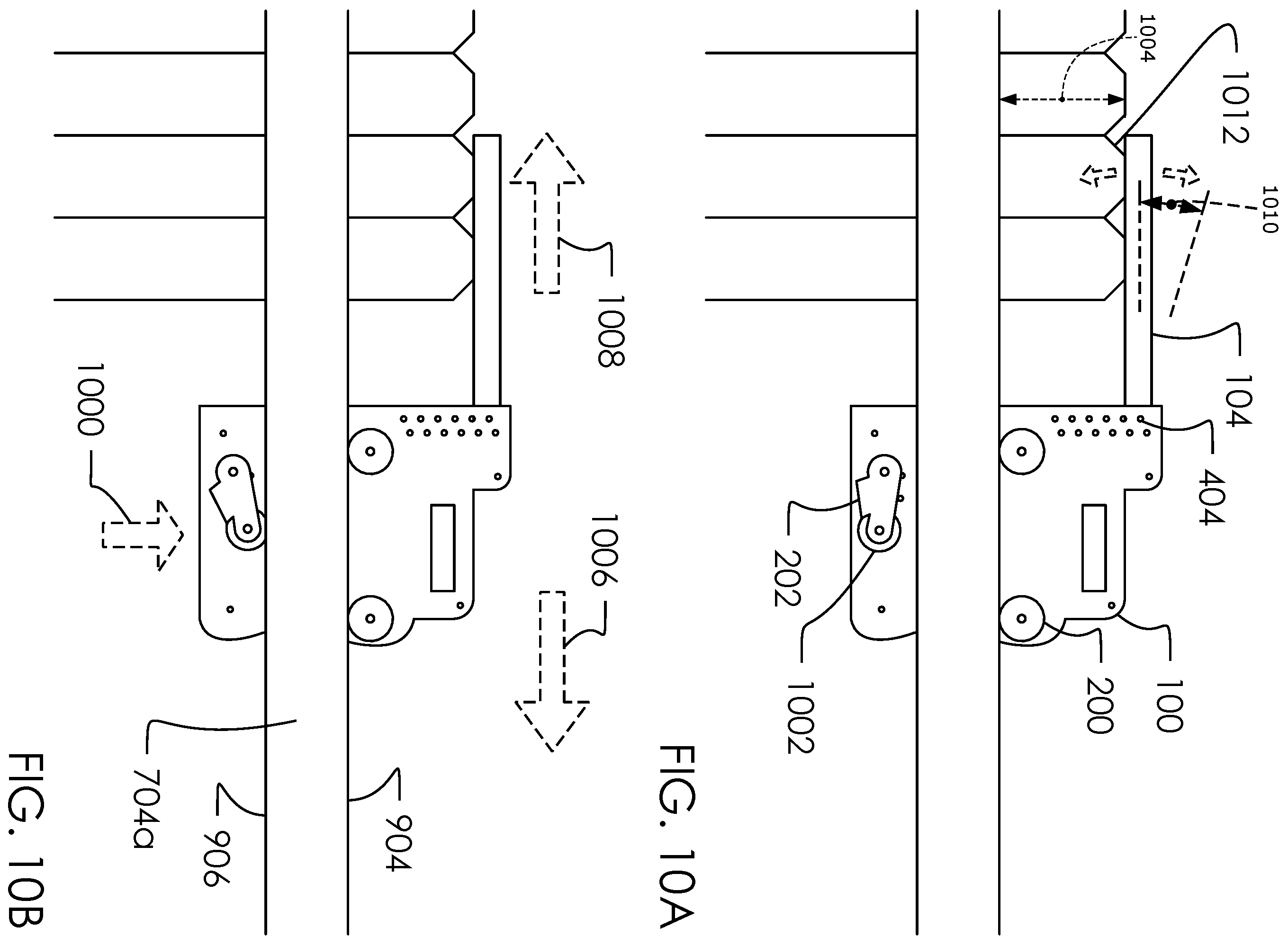 Patent US12129681 Figure 10 – Fence picket alignment tool and method of use