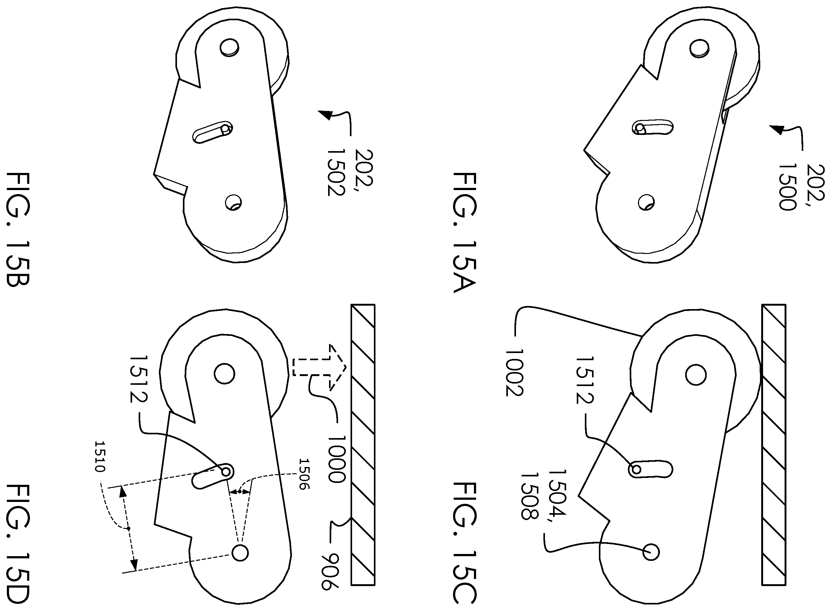 Patent US12129681 Figure 15 – Fence picket alignment tool and method of use