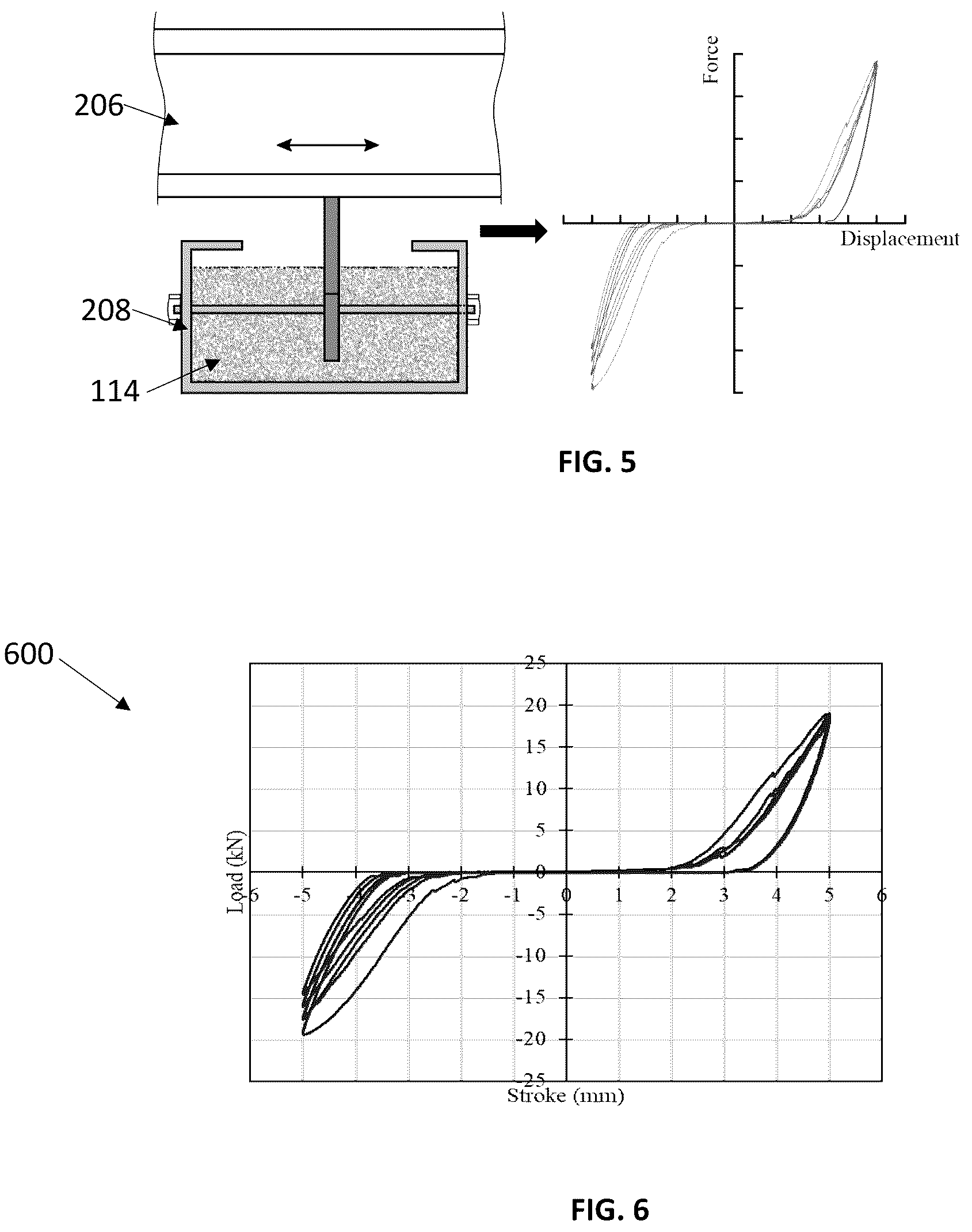 Patent US12129682 Figure 4 – Particle-based energy dissipation device for structures