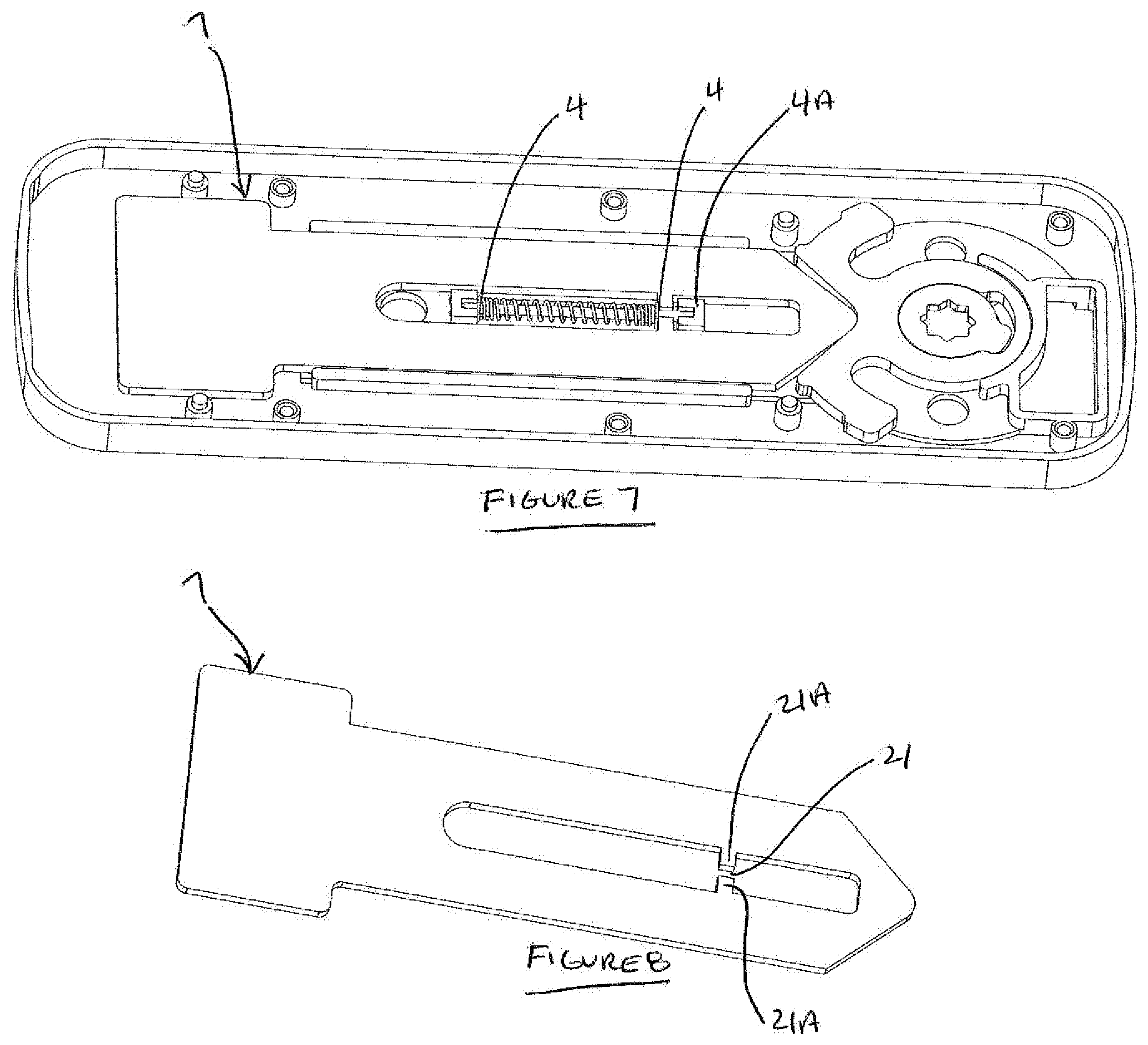 Patent US12129684 Figure 7 – Indicator lock for a public service room door