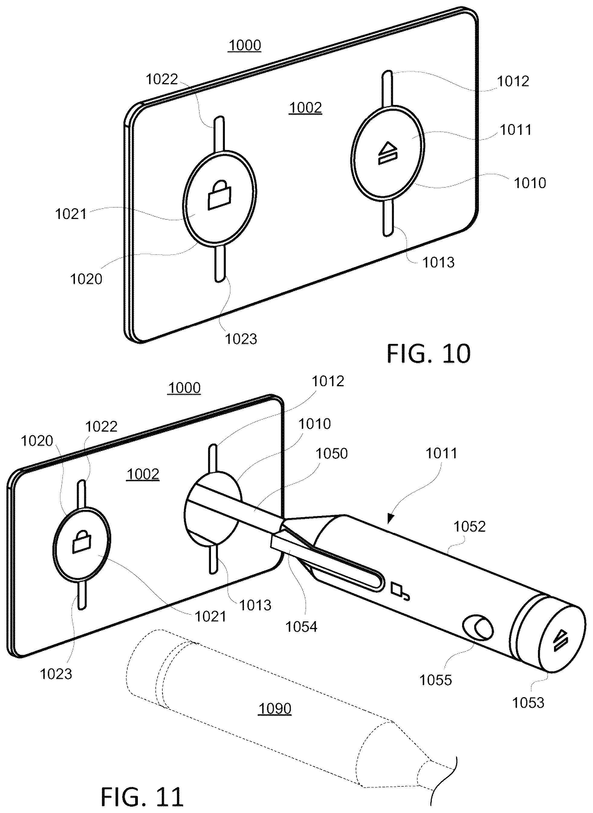 Patent US12129685 Figure 5 – Cable lock systems and methods