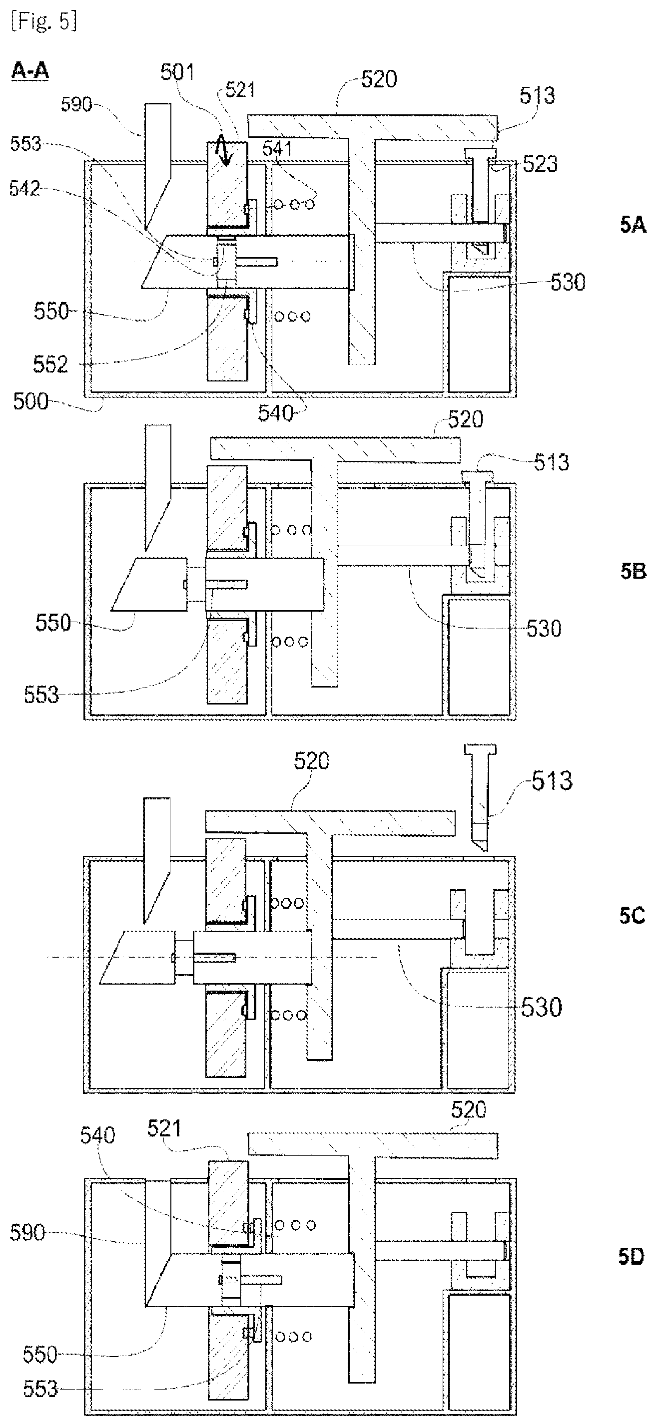 Patent US12129686 Figure 3 – Secure locking device, particularly for a piece of luggage