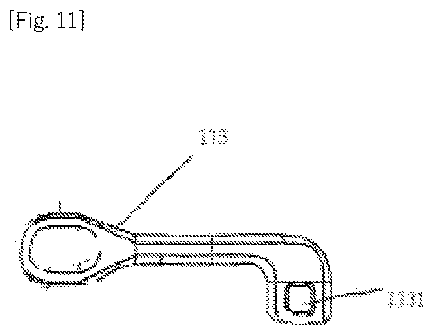 Patent US12129686 Figure 7 – Secure locking device, particularly for a piece of luggage