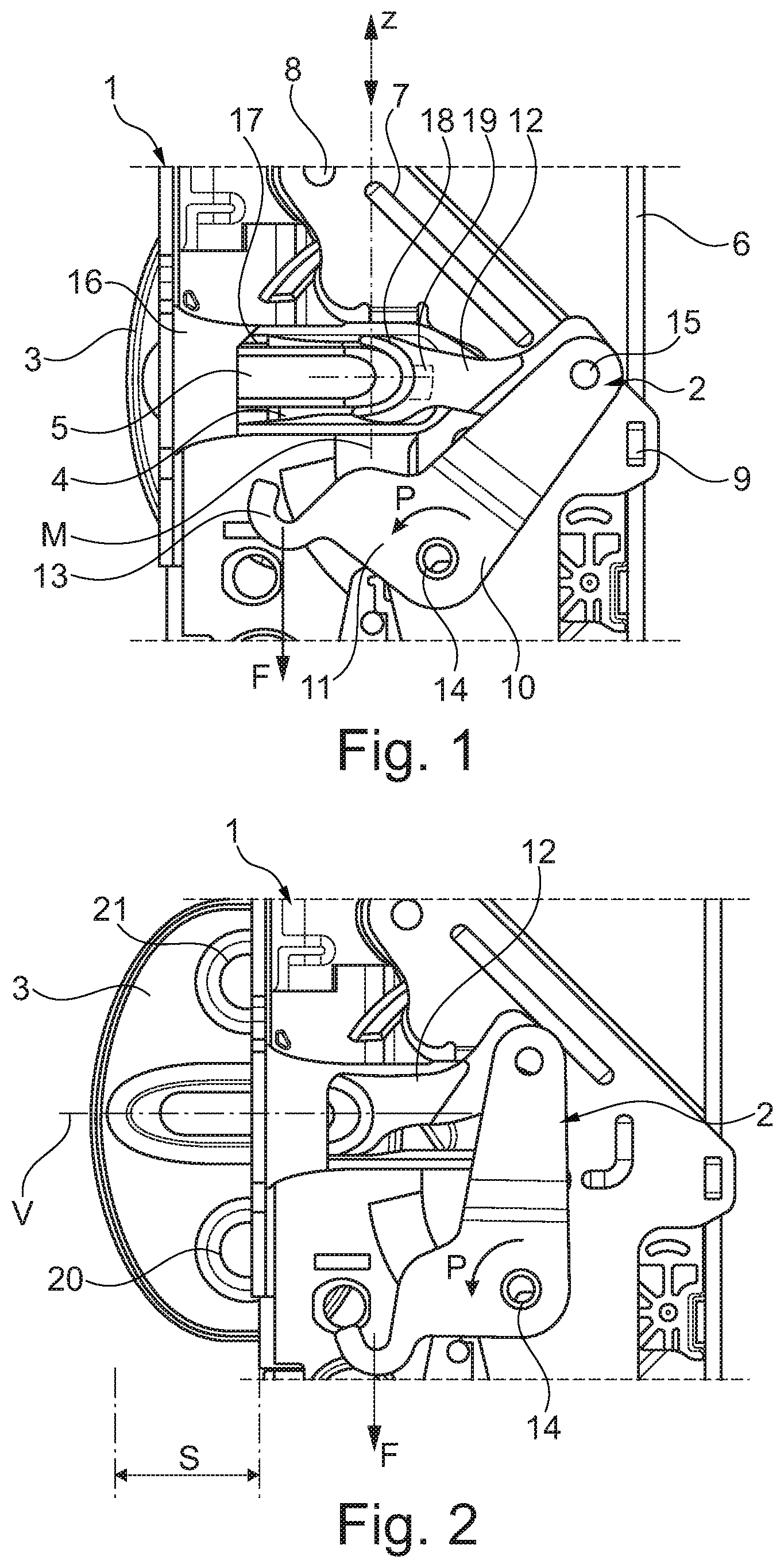 Patent US12129688 Figure 1 – Door holder for a motor vehicle