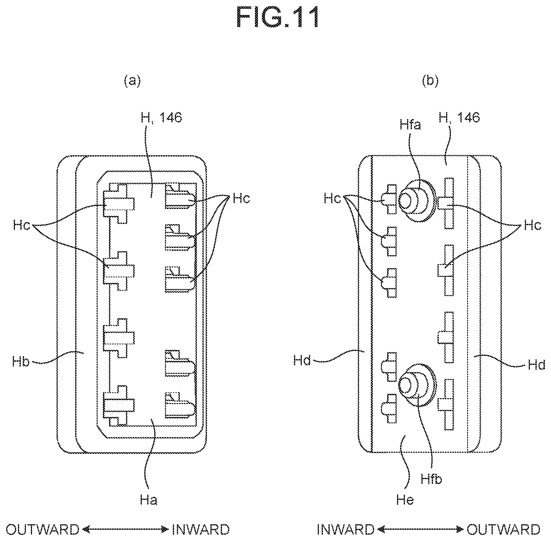 Patent US12129689 Figure 11 – Door latch device