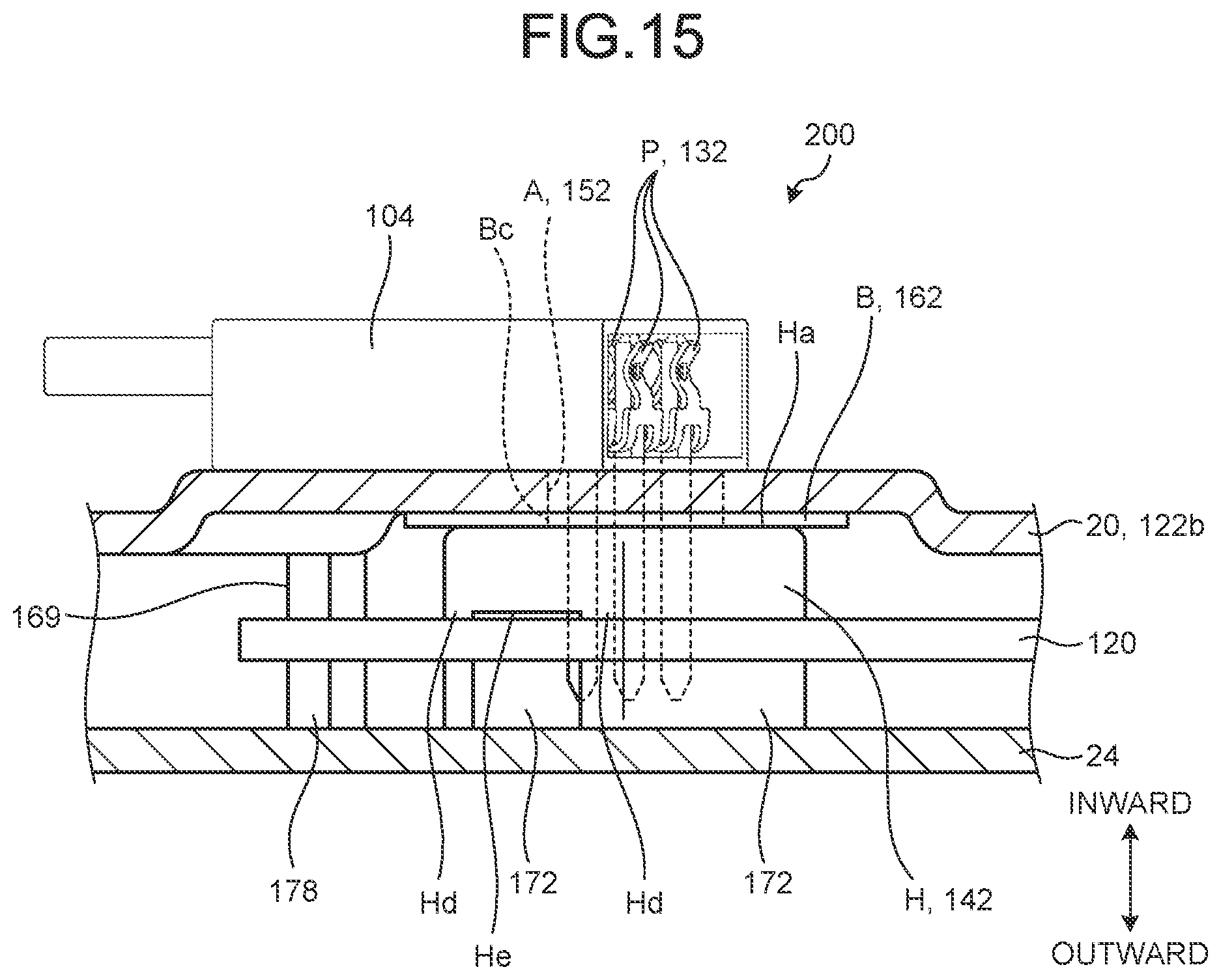 Patent US12129689 Figure 14 – Door latch device