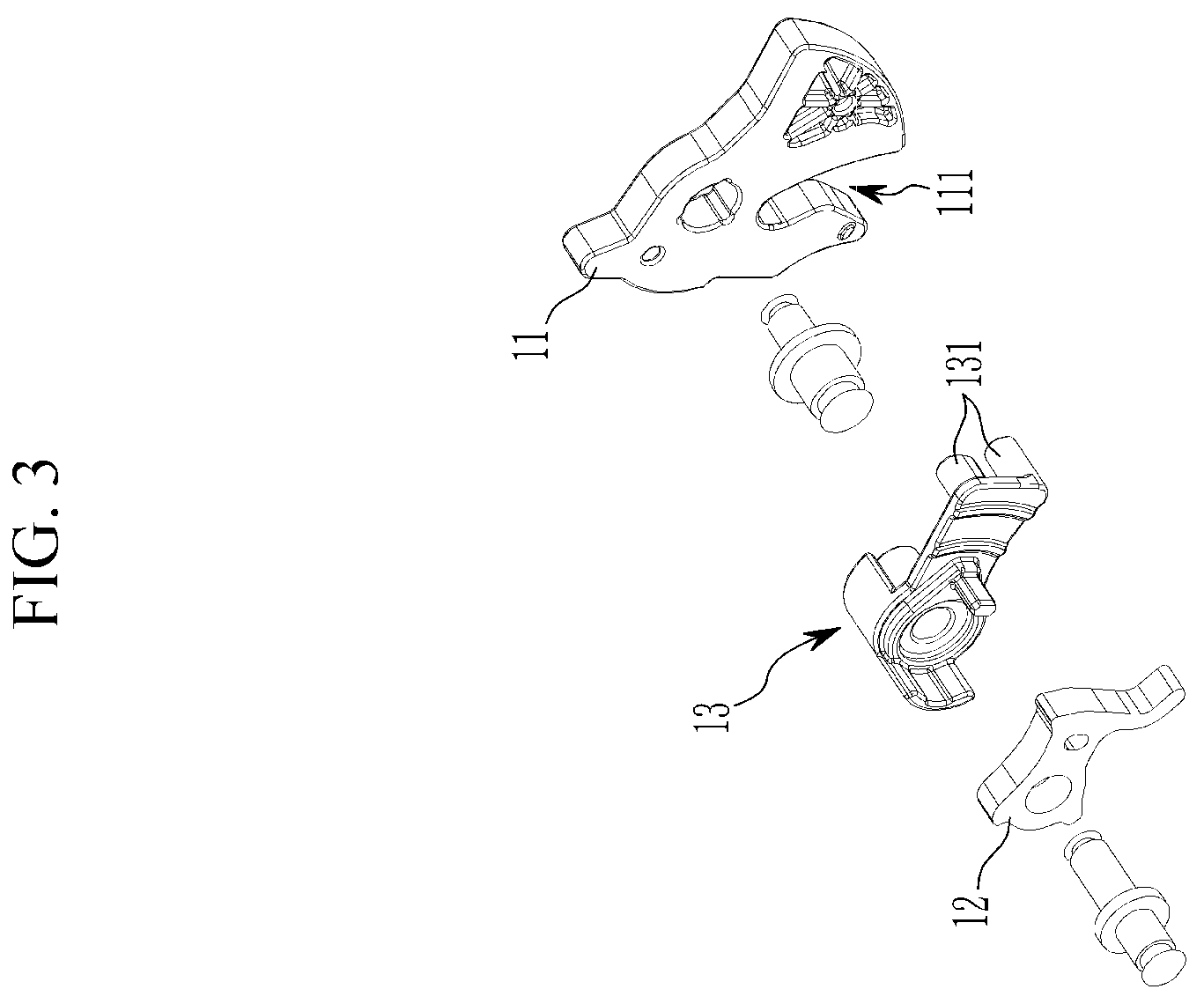 Patent US12129690 Figure 3 – Electric door latch apparatus for vehicle