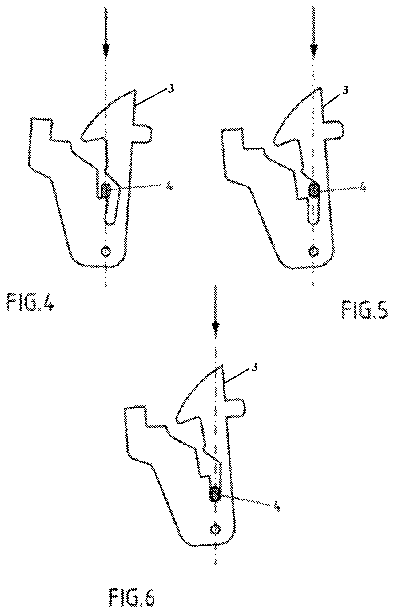 Patent US12129693 Figure 2 – Locking device for a motor vehicle bonnet