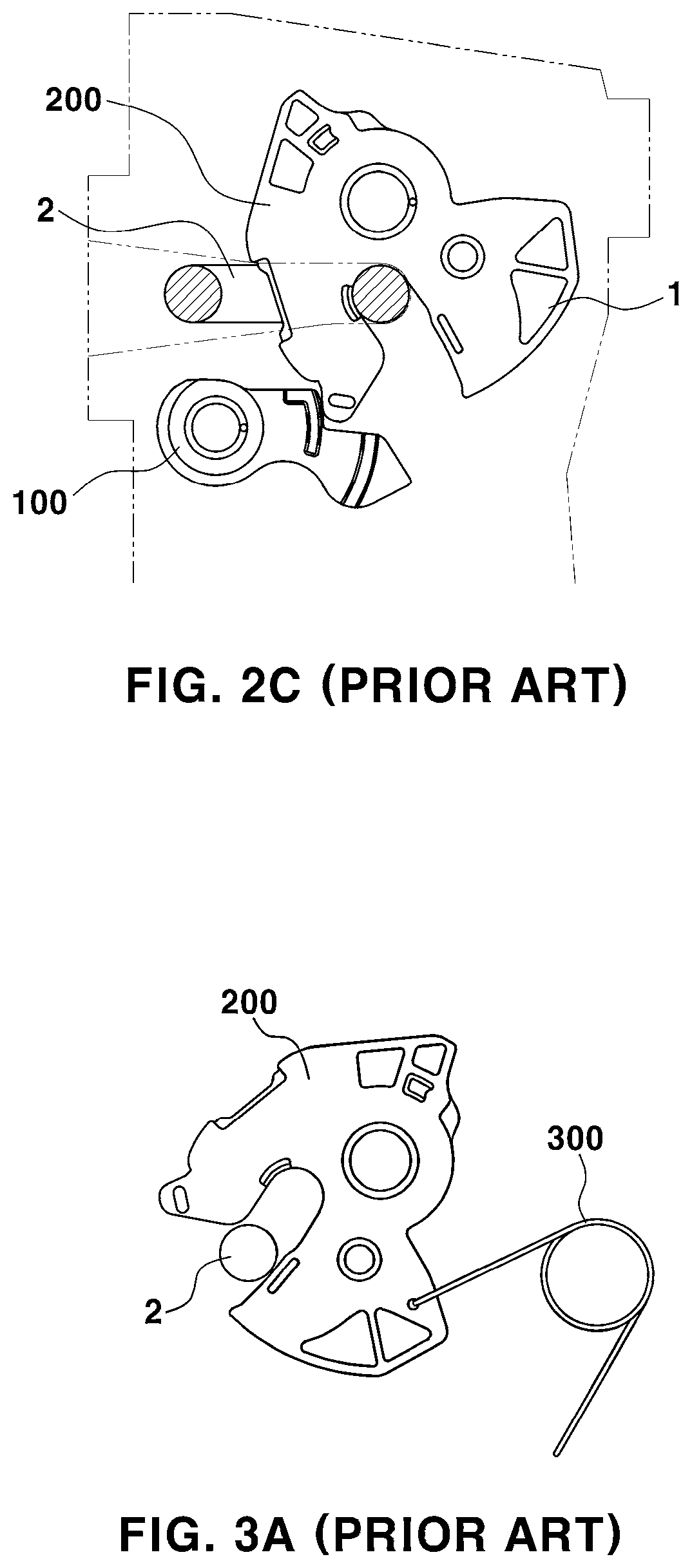 Patent US12129694 Figure 3 – Latch apparatus for door of vehicle